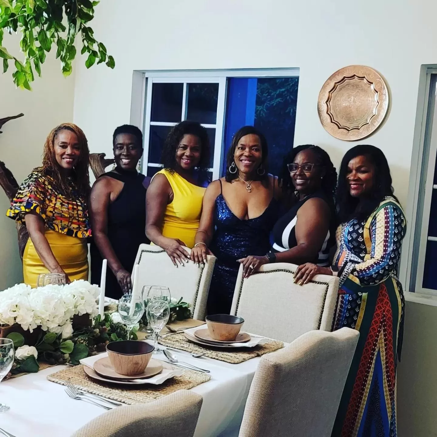 Dinner in Blue Paloma Bed & Breakfast