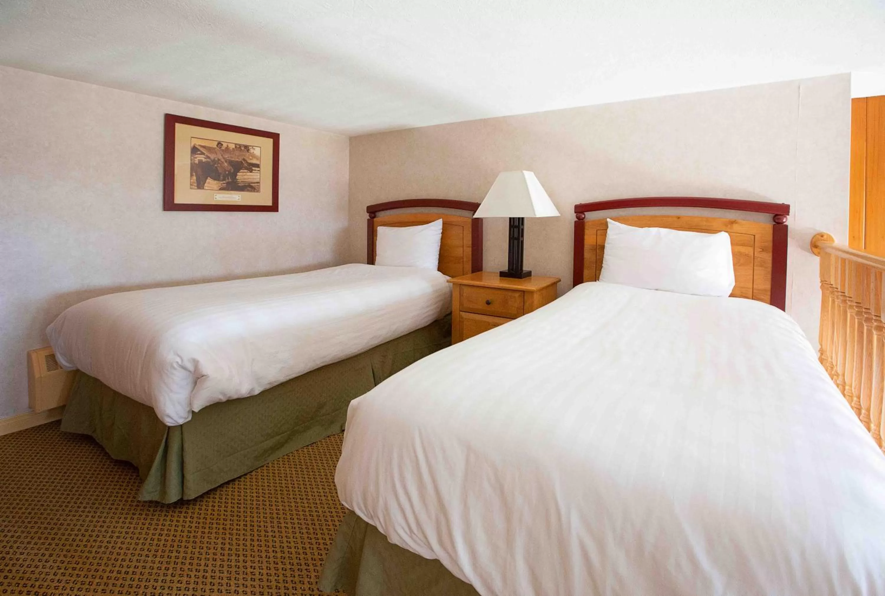 Bed in Fairmont Hot Springs Resort