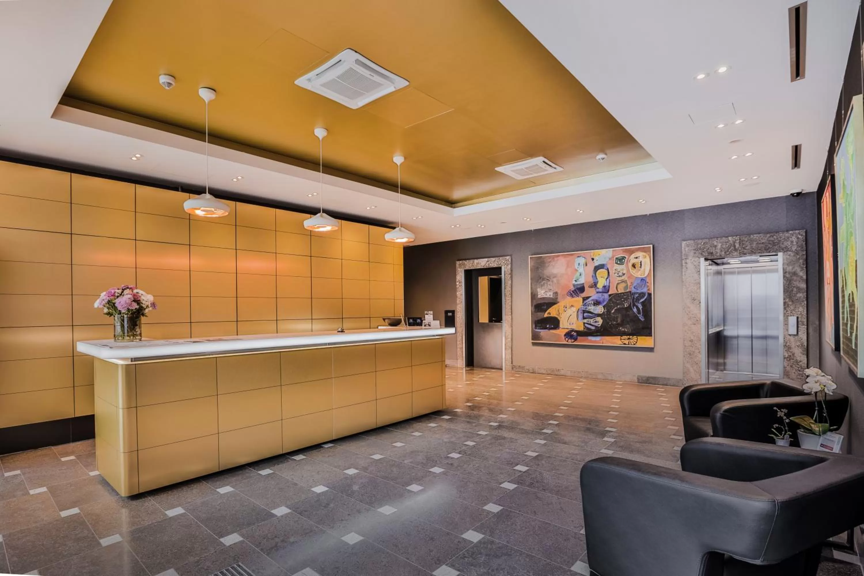 Lobby or reception in Ocak Aparthotel