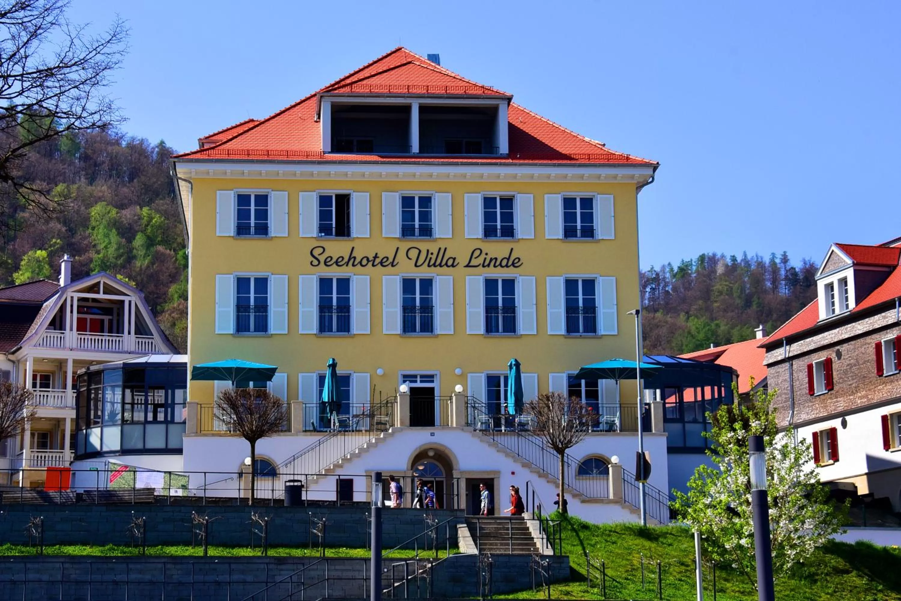 Property building in Seehotel Villa Linde