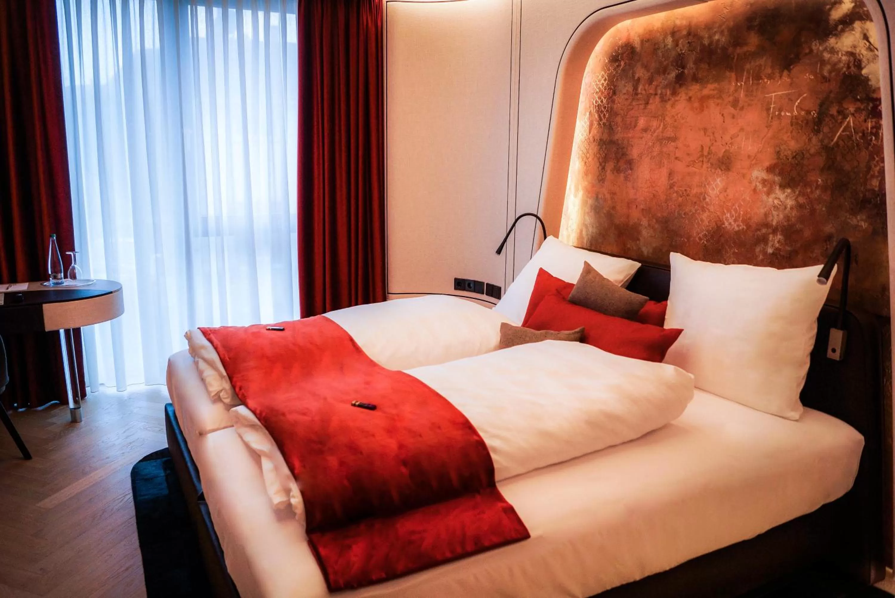 Photo of the whole room, Bed in Hotel Neues Tor
