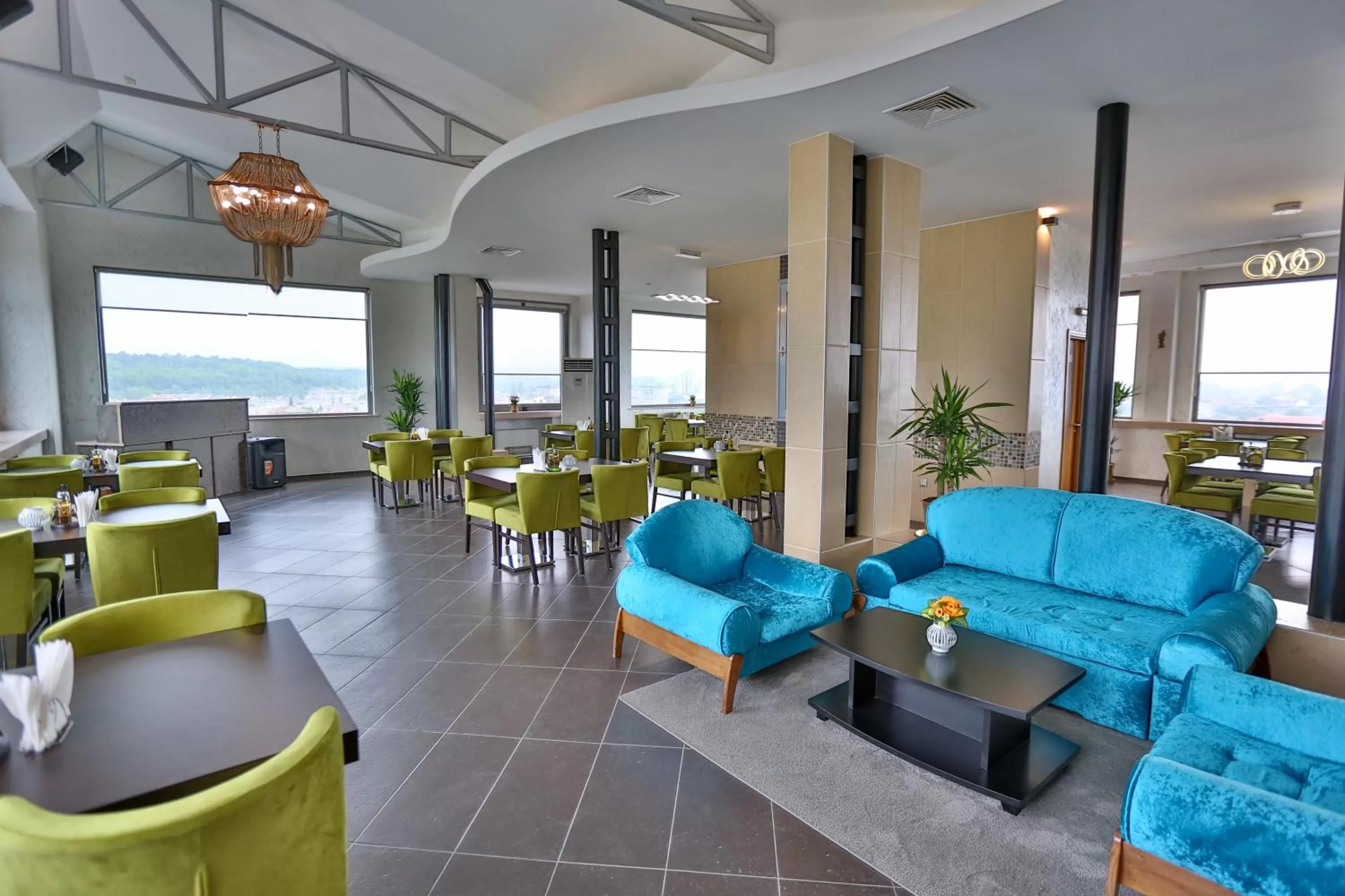 People in Terra Europe Brontes Hotel