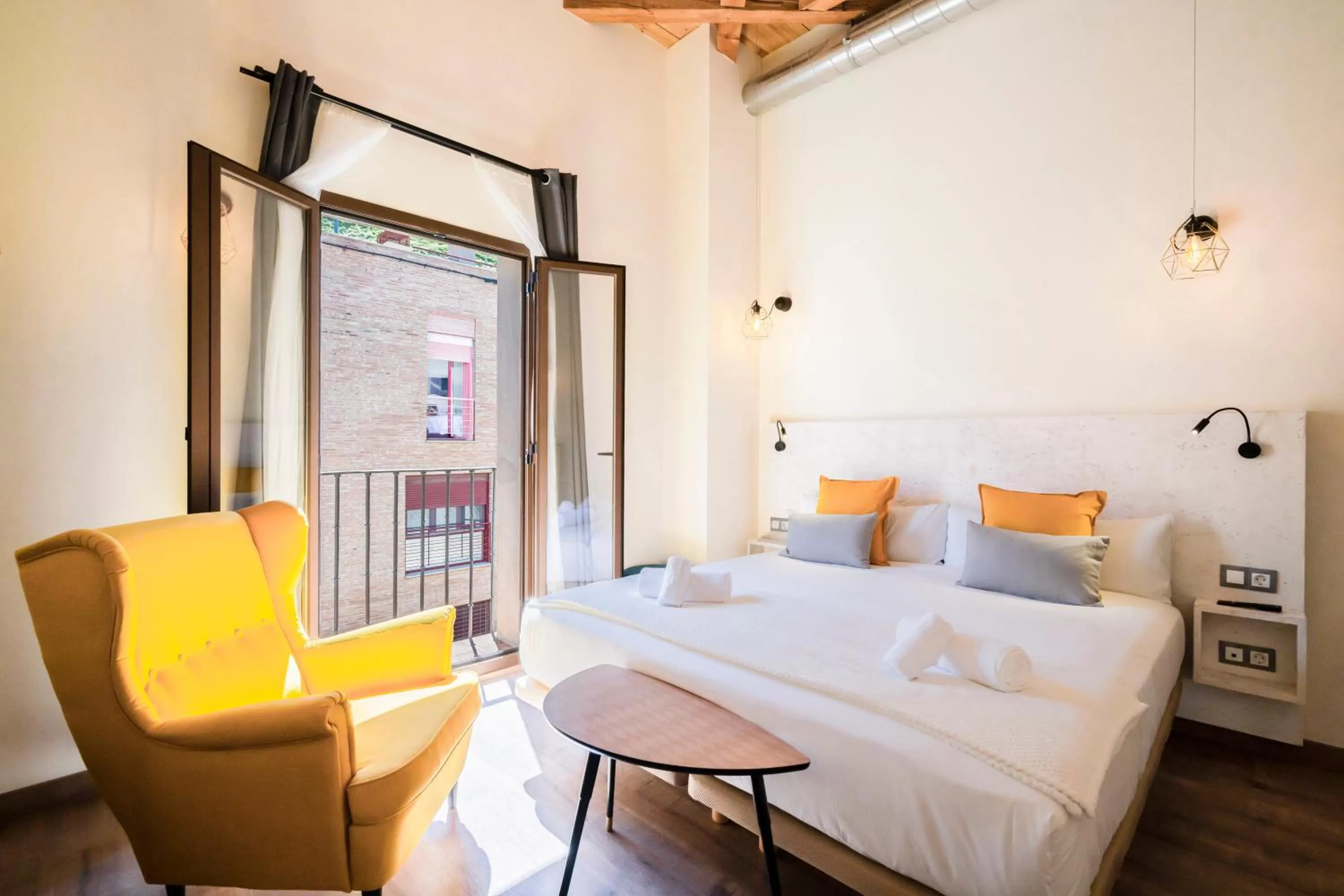 Bed in Dobo Azacanes Hostal