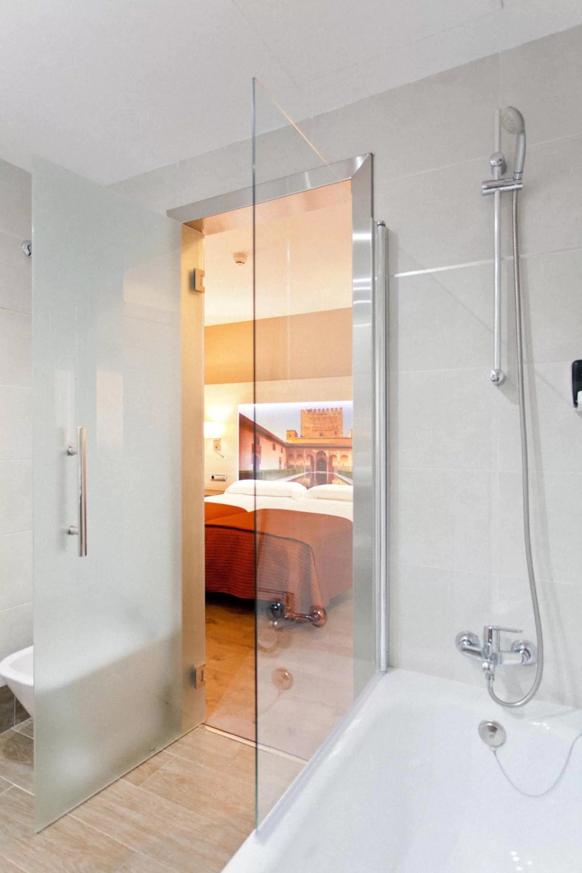 Bathroom, Bed in Porcel Sabica