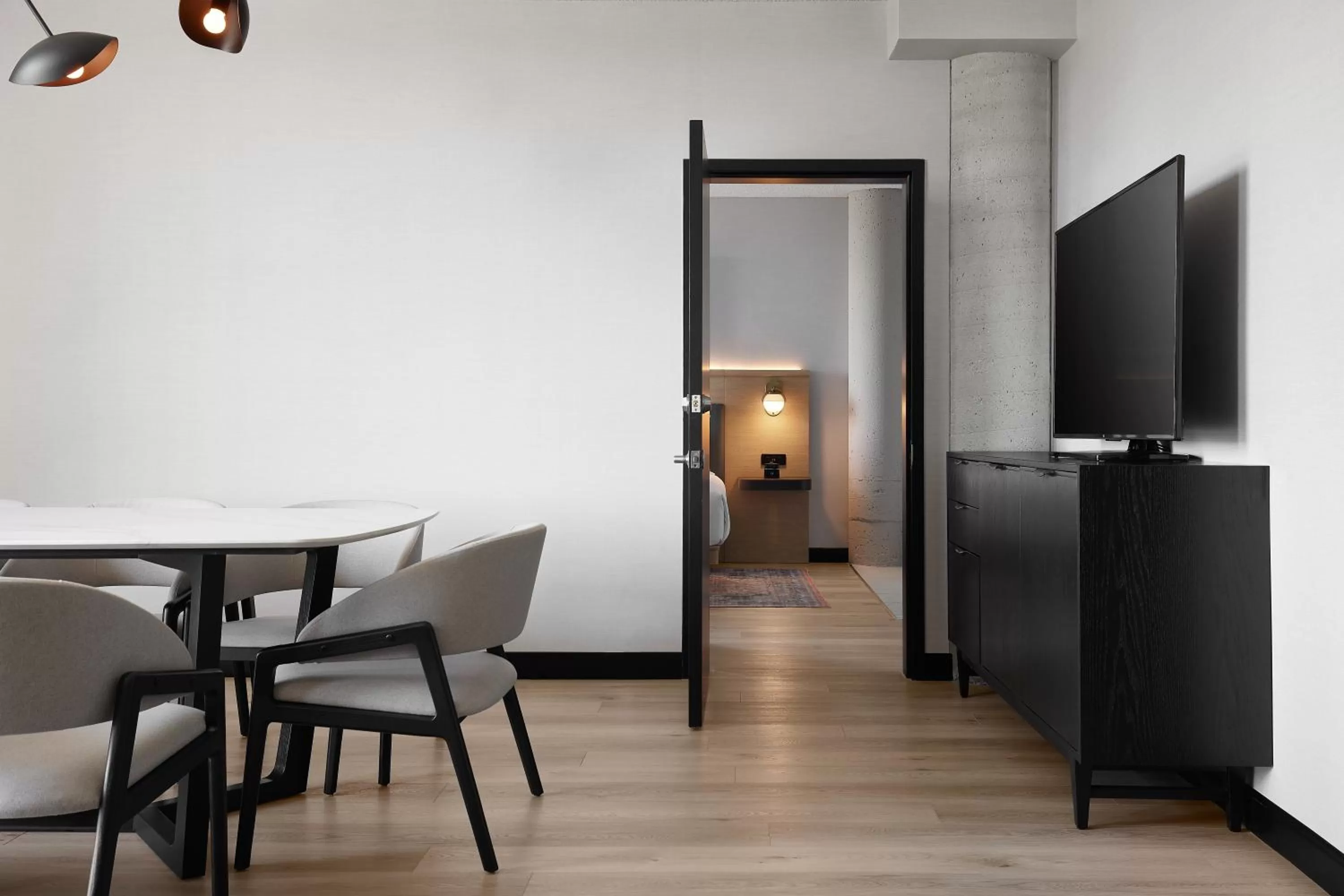 Seating area in Hôtel MOCO Valleyfield