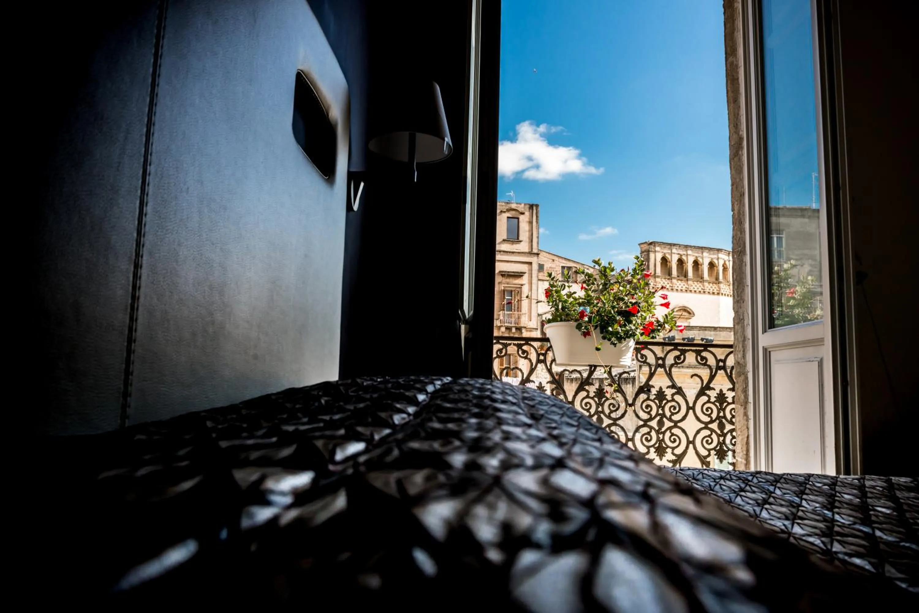 Balcony/Terrace in Albergo Del Sedile