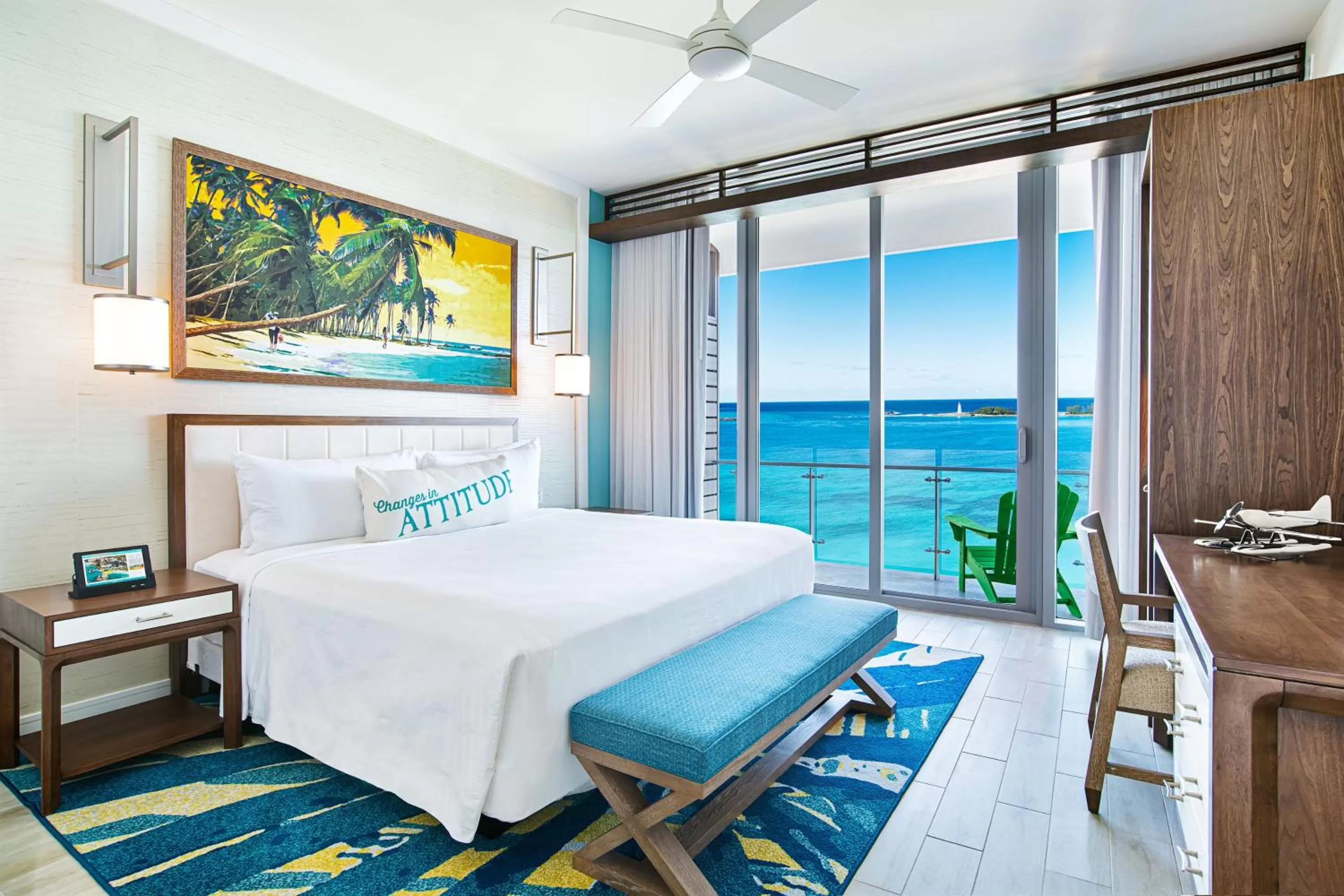 Photo of the whole room, Bed in Margaritaville Beach Resort Nassau