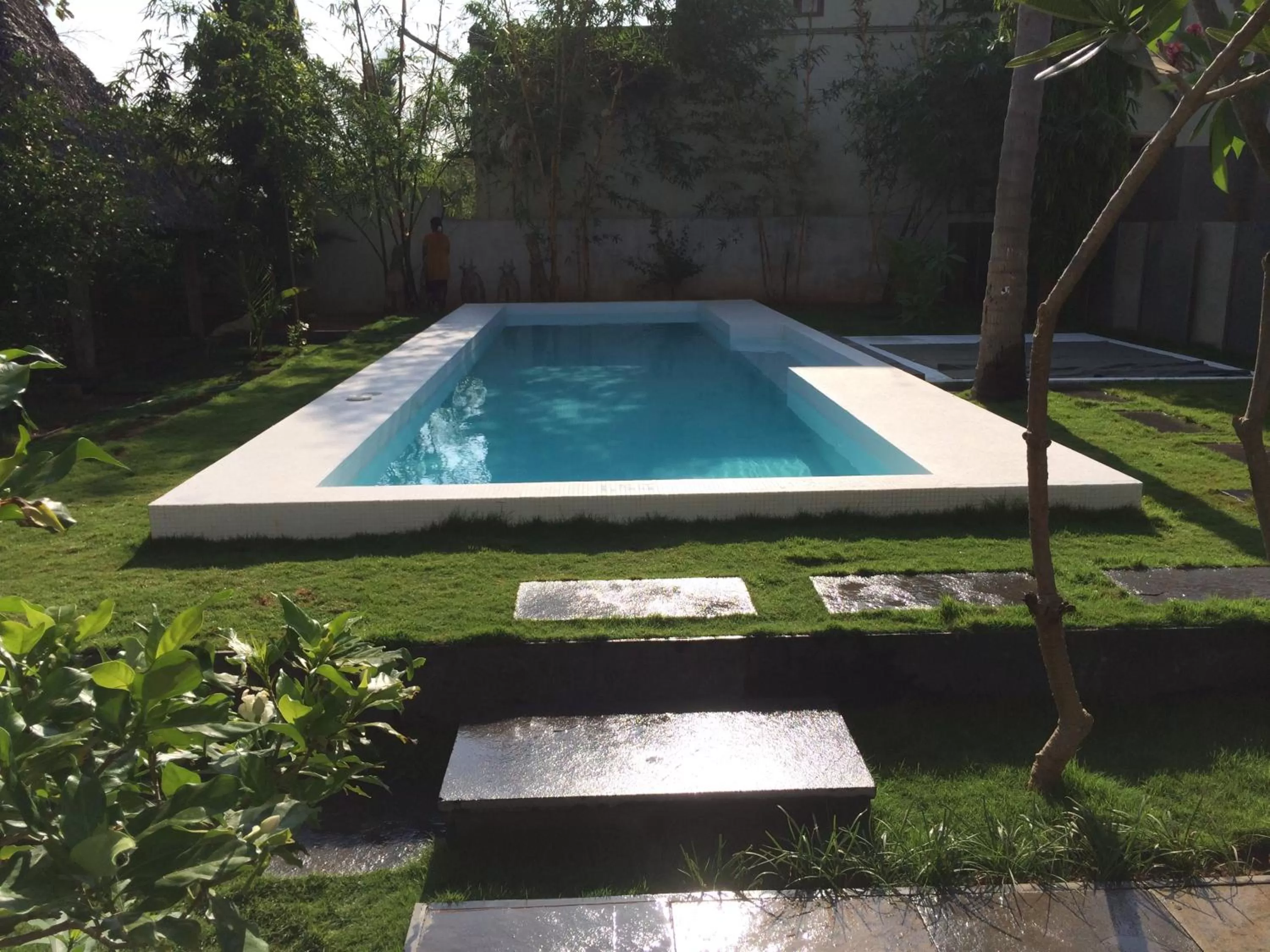 Garden in Saratha Vilas Chettinad