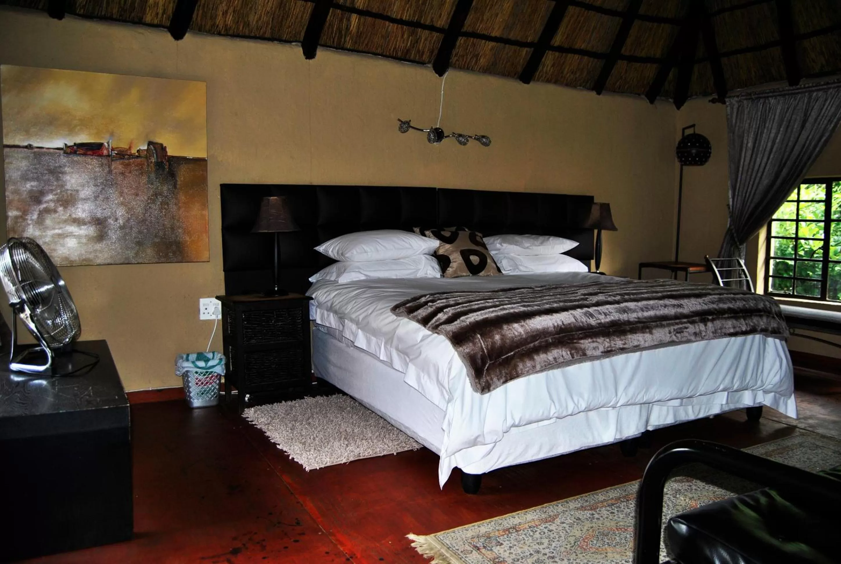 Bed in Birch Tree Cottage