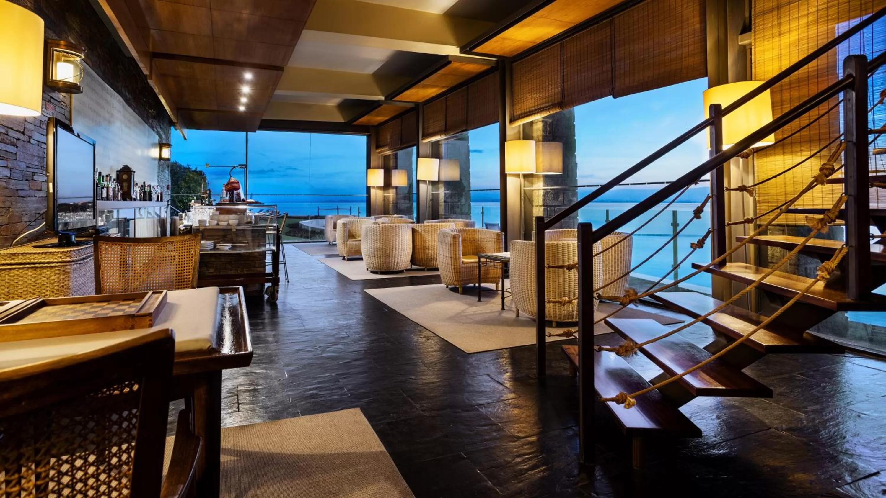 Lounge or bar in Pousada da Ria