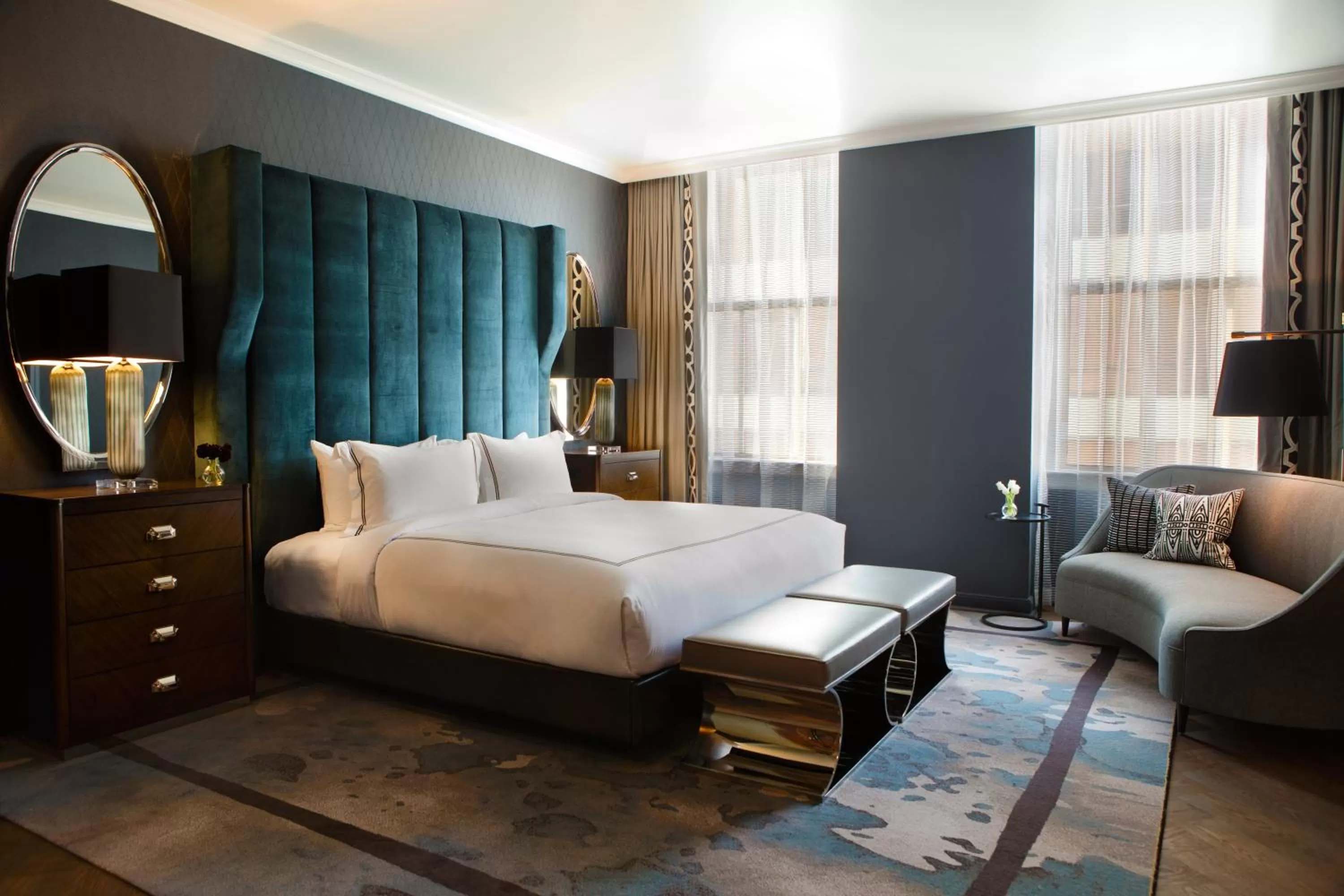 Photo of the whole room, Bed in Kimpton Cardinal Hotel by IHG