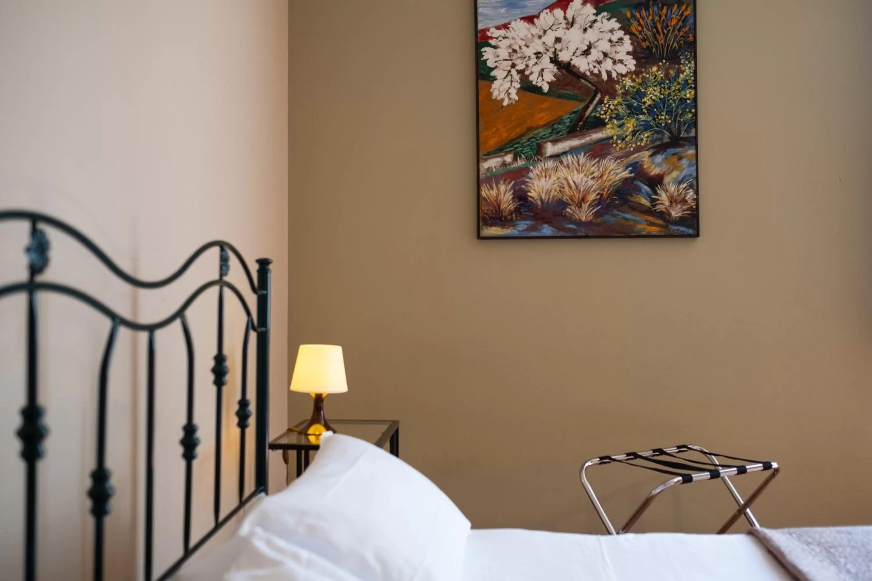 Decorative detail, Bed in Liodoro Catania B&B