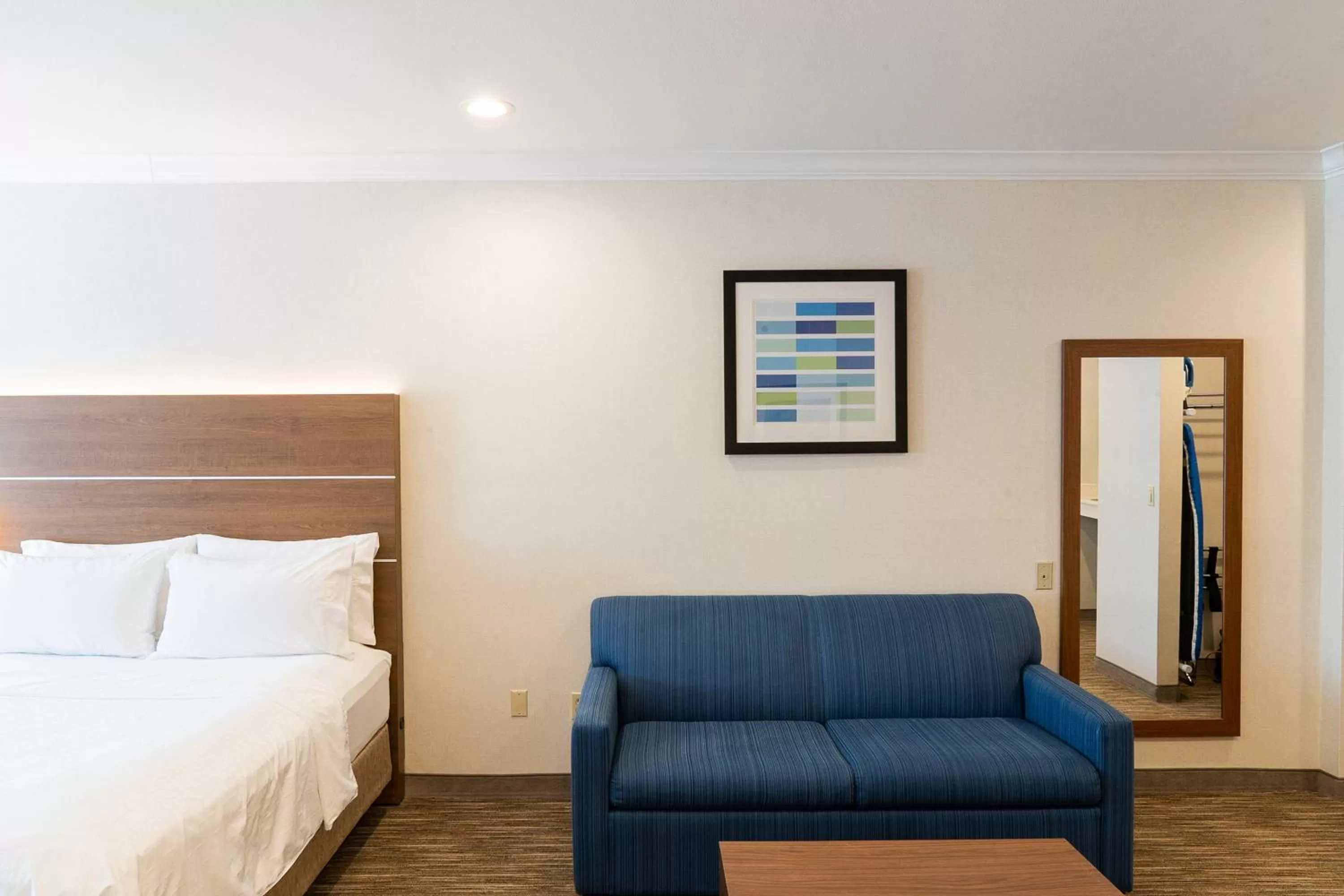 Photo of the whole room, Bed in Holiday Inn Express Davis-University Area by IHG