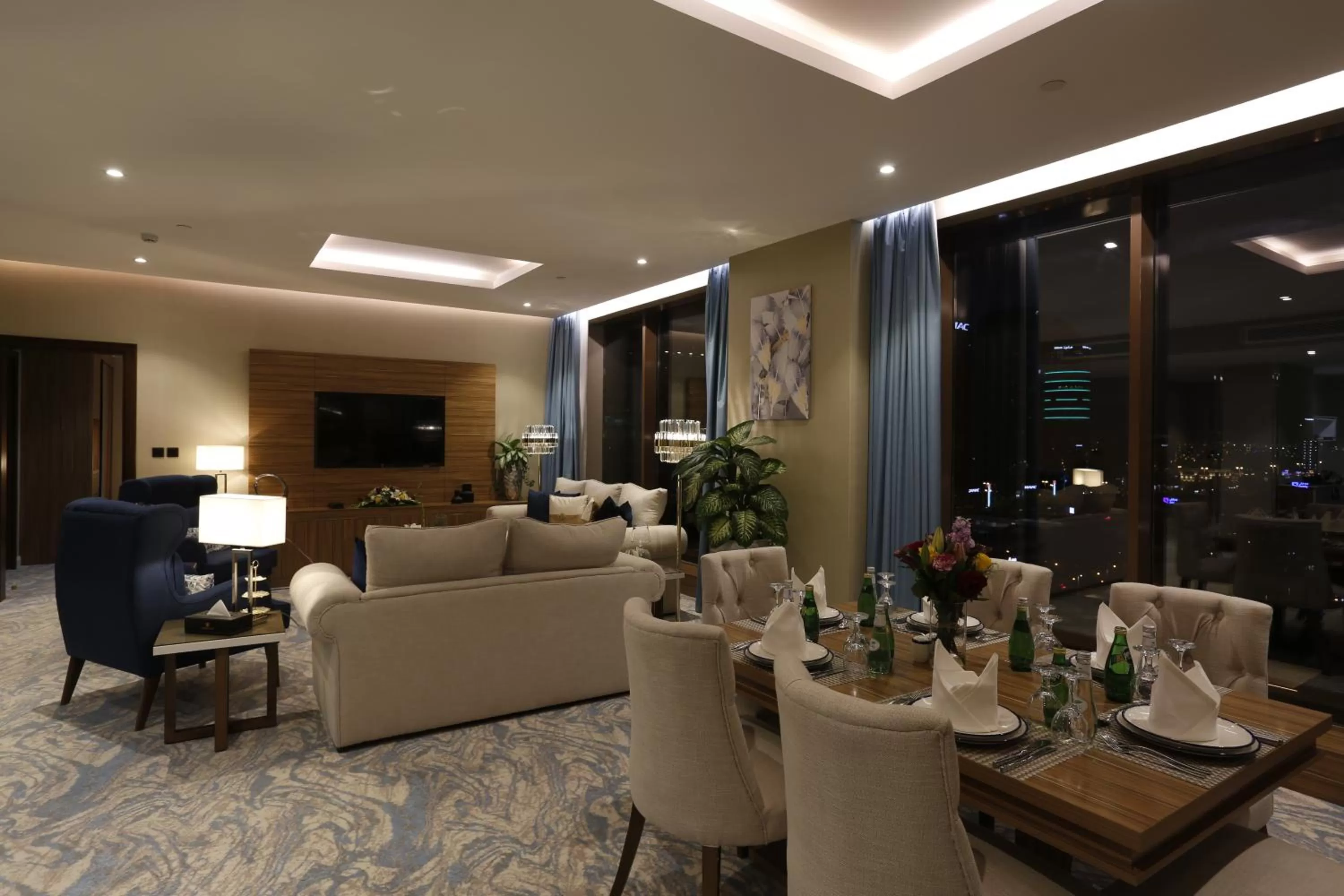 Living room in Cantonal Hotel by Warwick