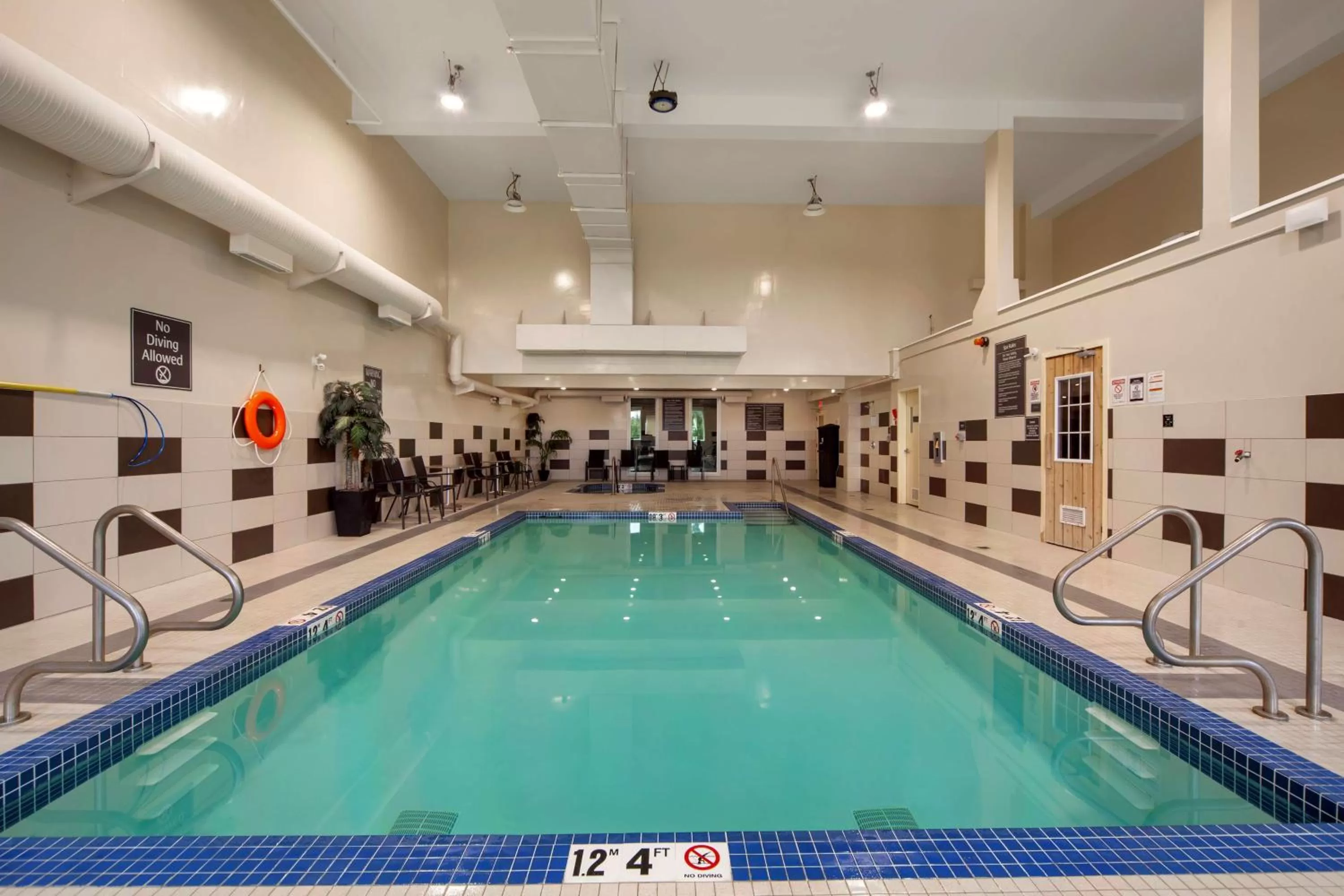Pool view in Best Western PLUS Fort Saskatchewan Inn & Suites