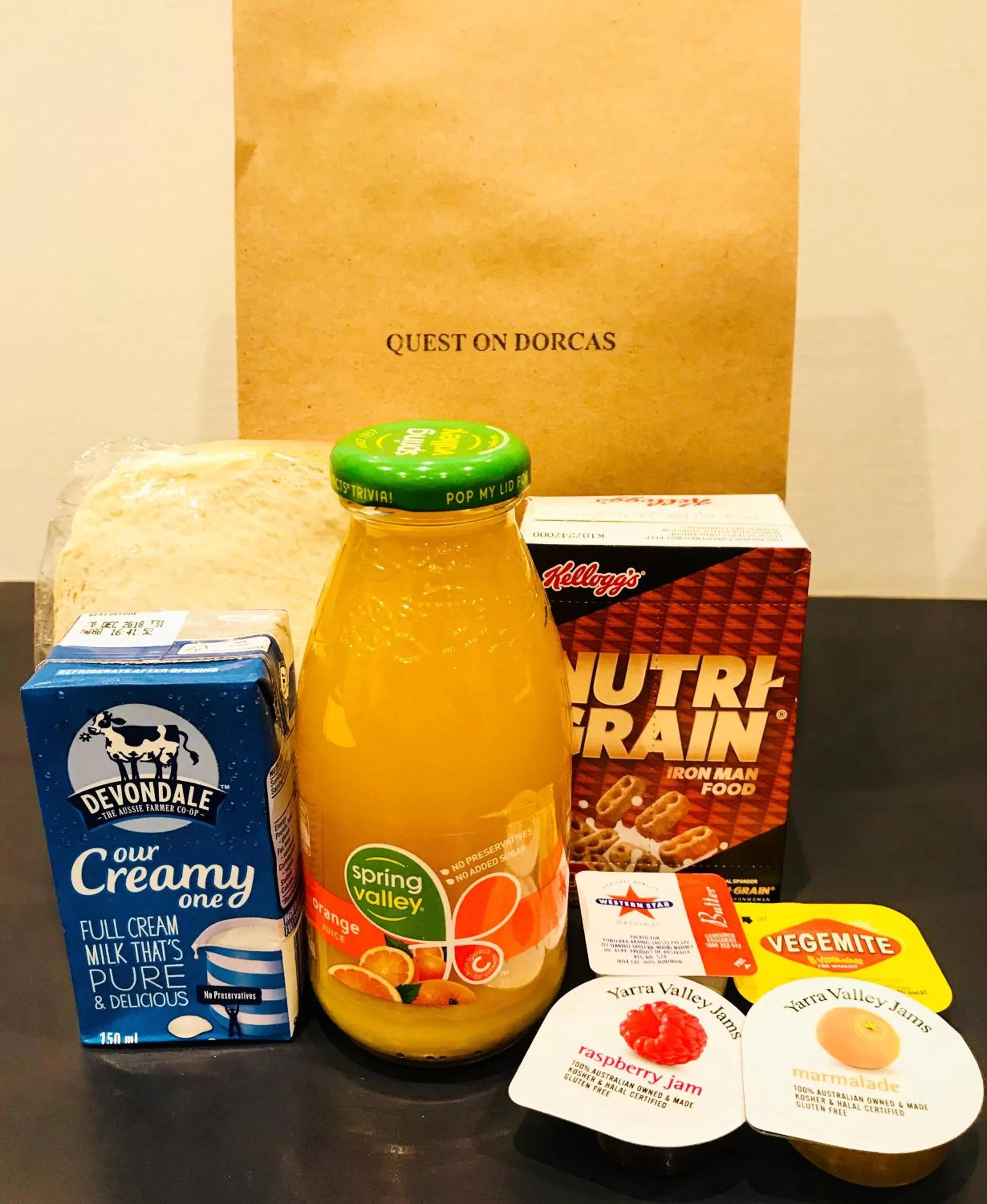 Breakfast in Quest on Dorcas