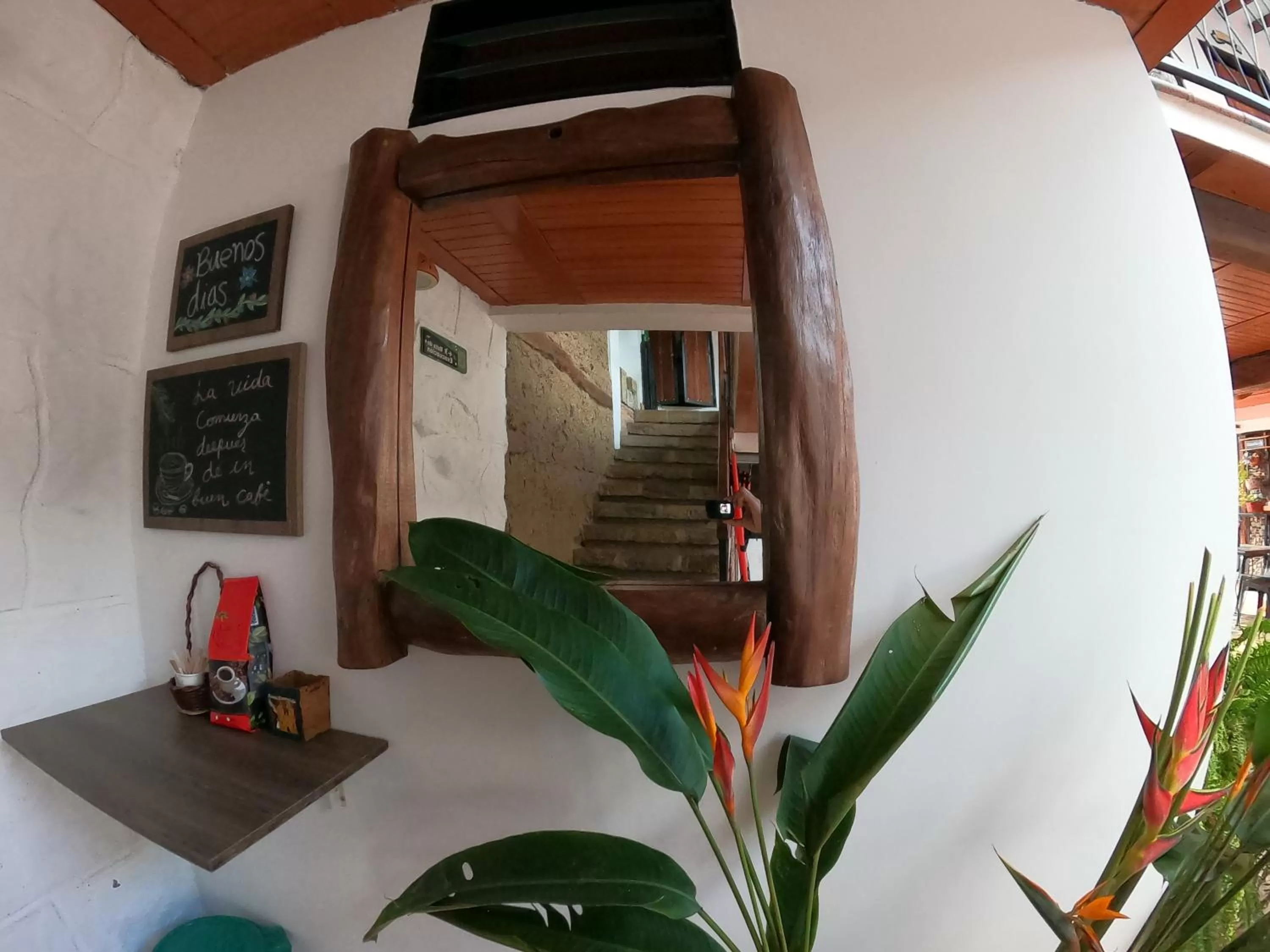 Coffee/tea facilities, Seating Area in Hotel Villa Del Socorro
