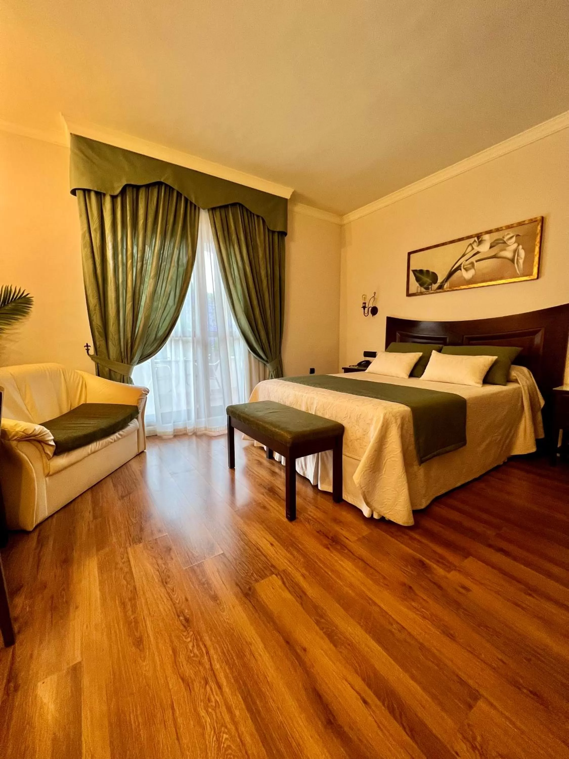 Balcony/Terrace, Bed in Los Dólmenes