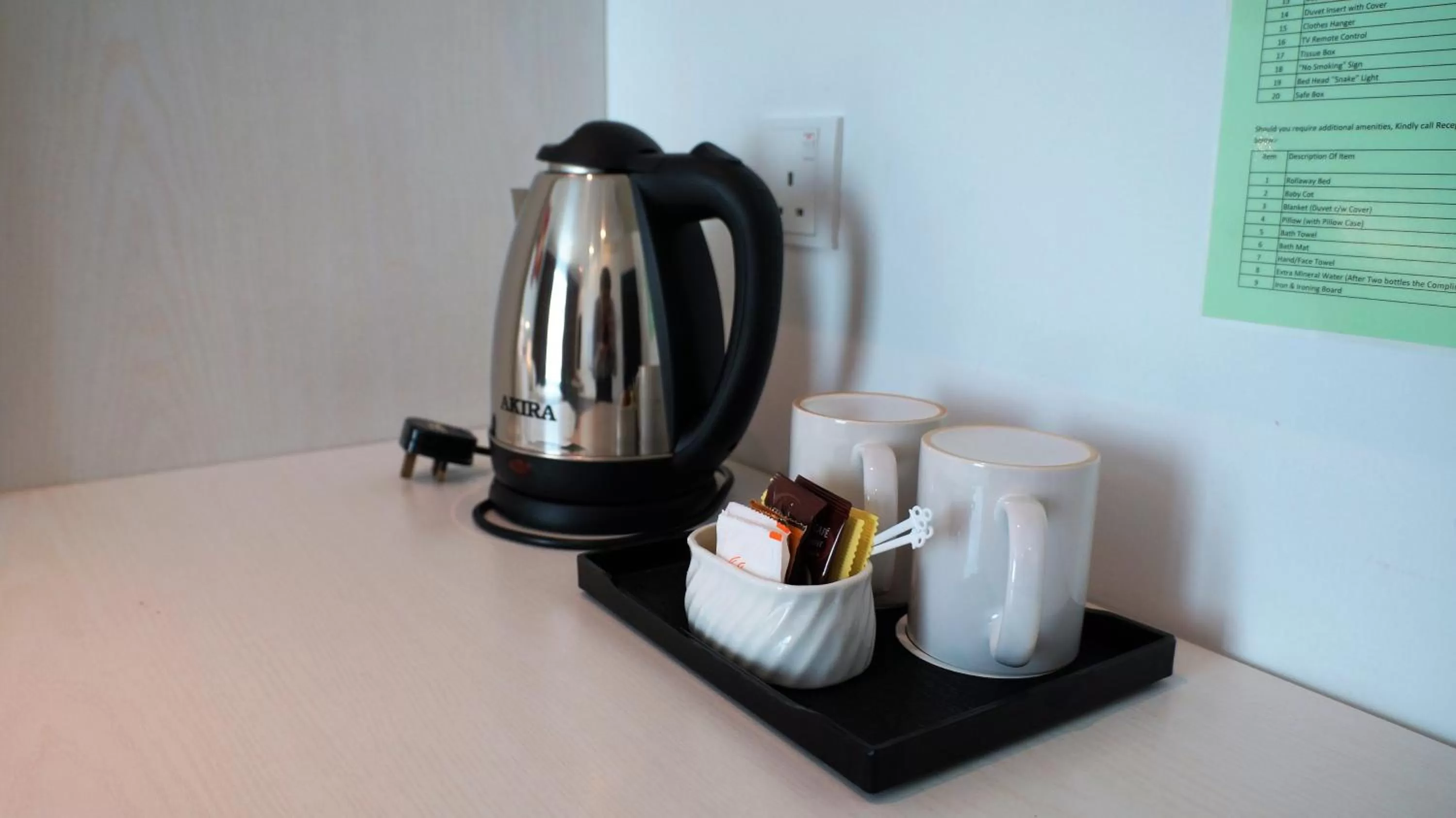 Coffee/tea facilities in Pine Garden Hotel