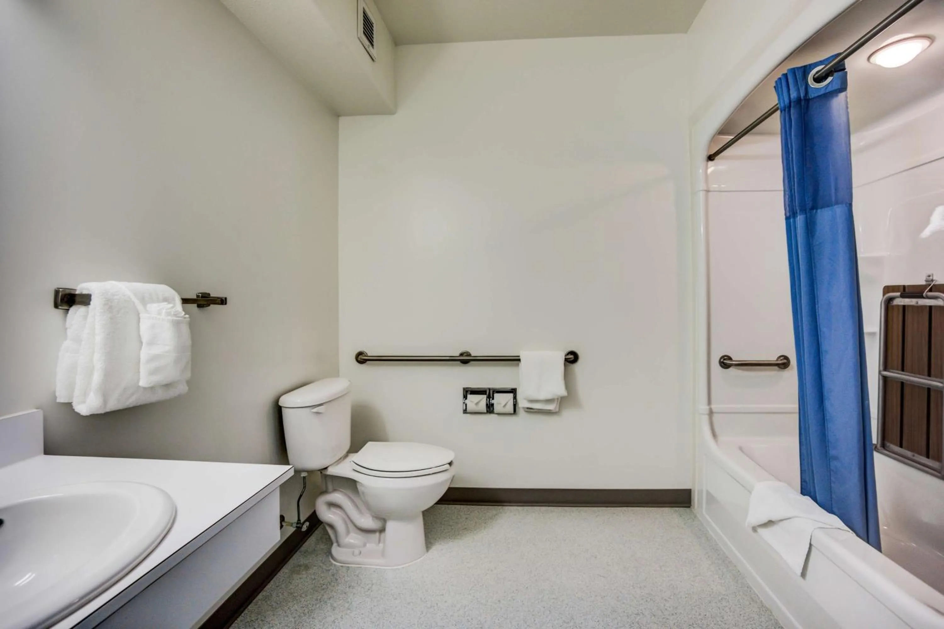 Toilet in Motel 6-Red Deer, AB