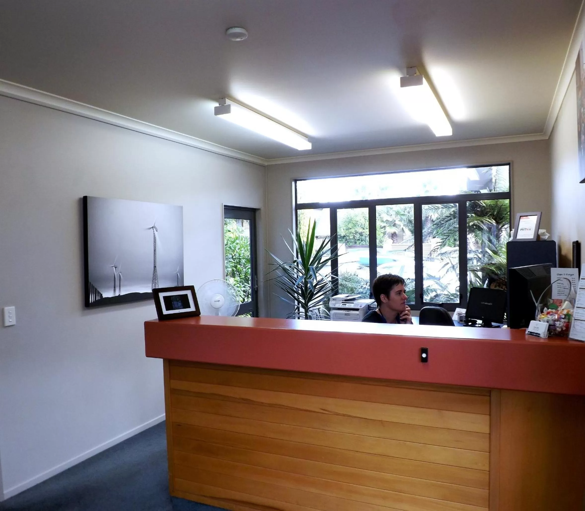 Lobby or reception in Chancellor Motor Lodge and Conference Centre