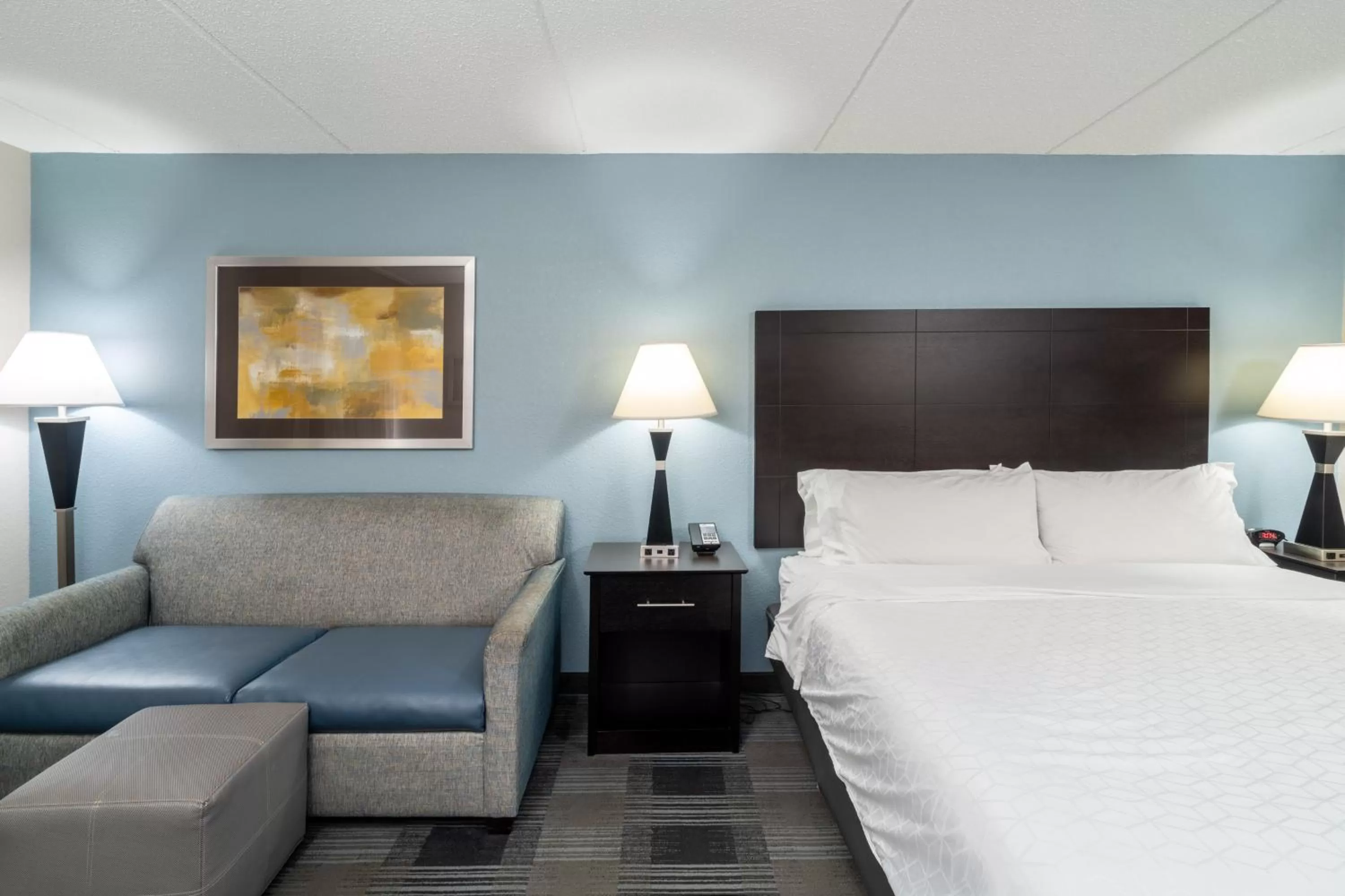 Photo of the whole room, Bed in Holiday Inn Express Forsyth by IHG
