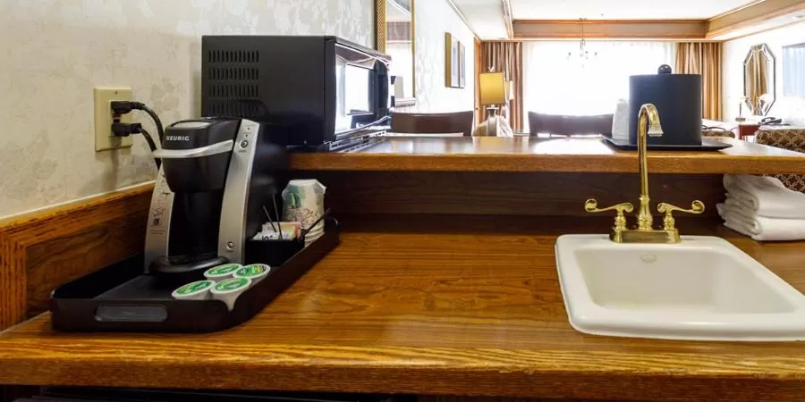 Coffee/tea facilities in Maverick Hotel and Casino by Red Lion Hotels