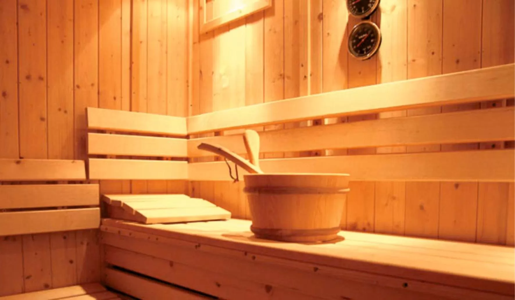 Sauna in Hotel Garni Zum Grünen Baum