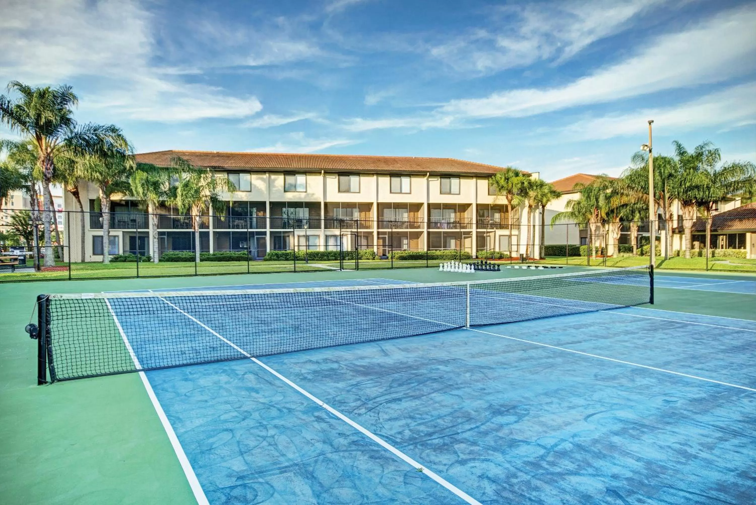 Tennis court in Club Wyndham Orlando International