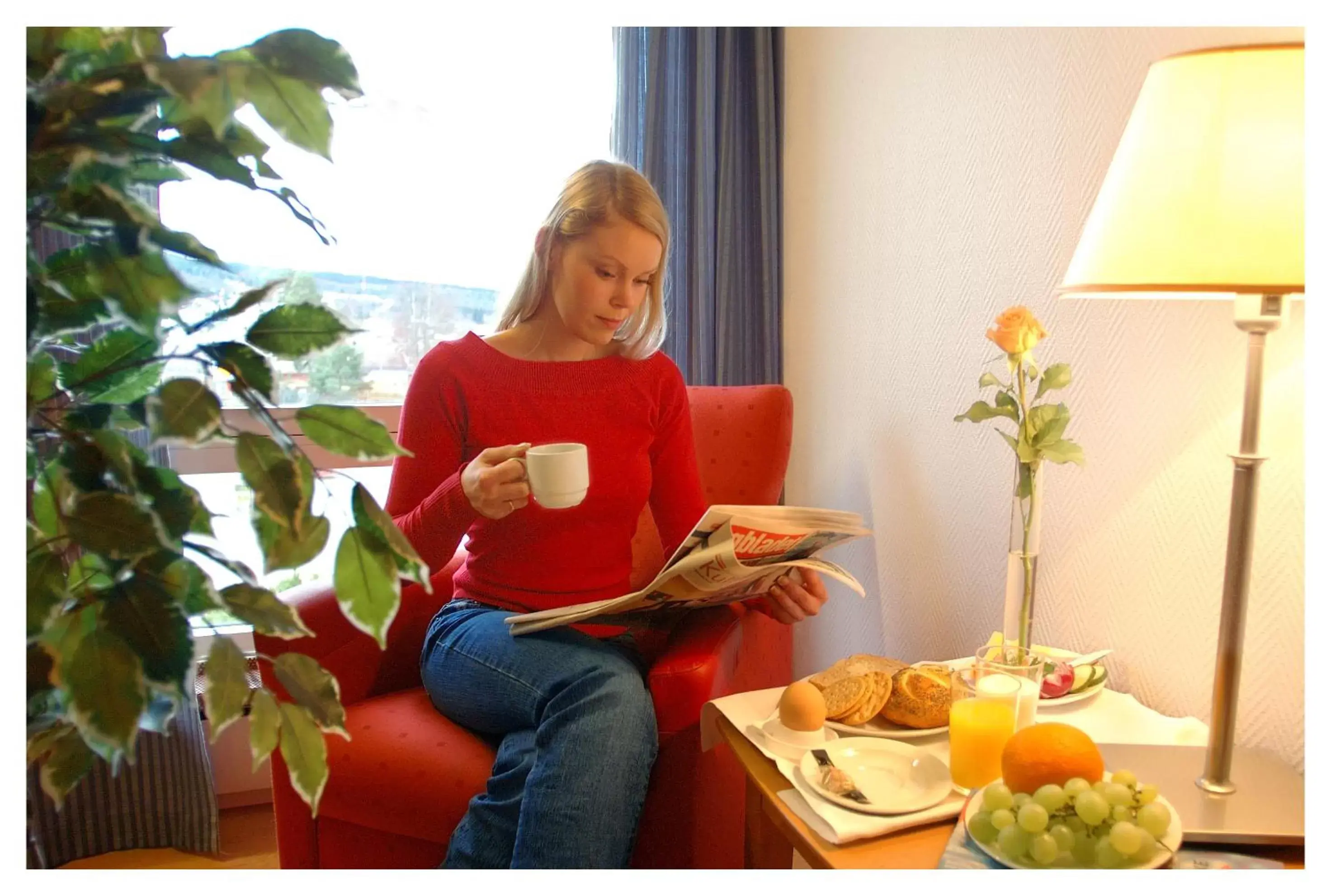 Twin Room with Bath in Vinger Hotell Twin Room with Bath in Vinger Hotell