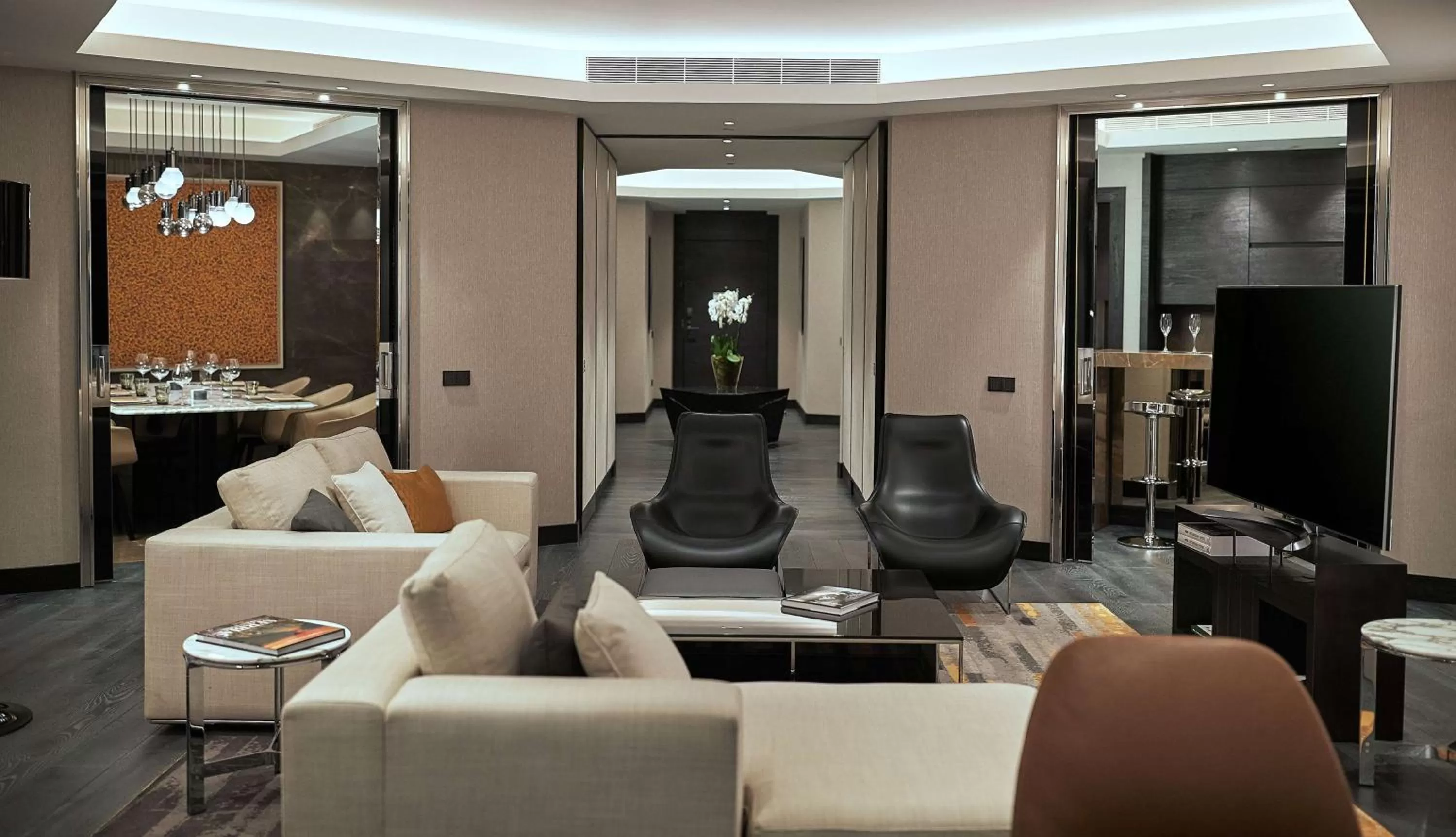 Living room in Hilton Belgrade