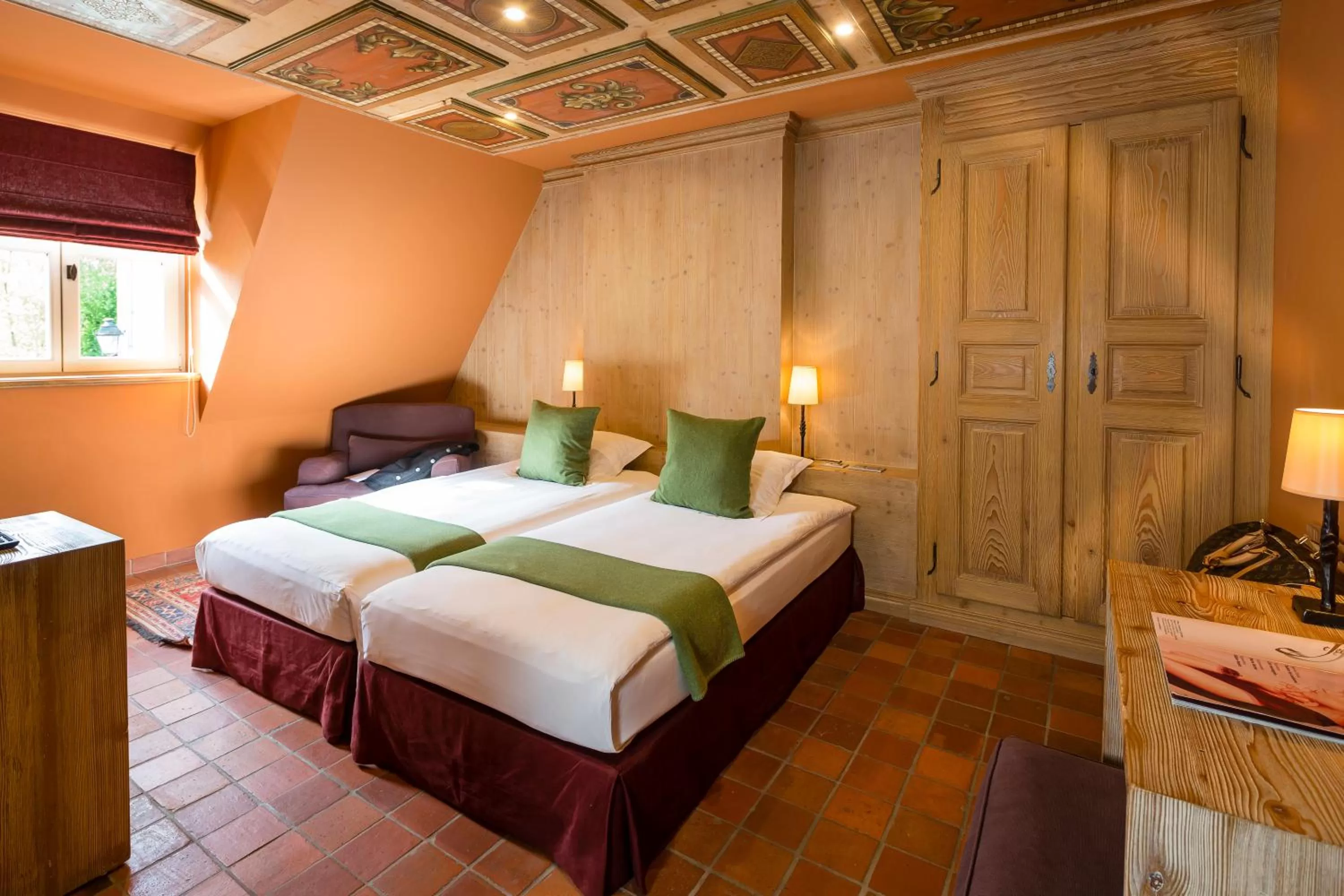 Photo of the whole room, Bed in Hotel Restaurant De l'Illwald