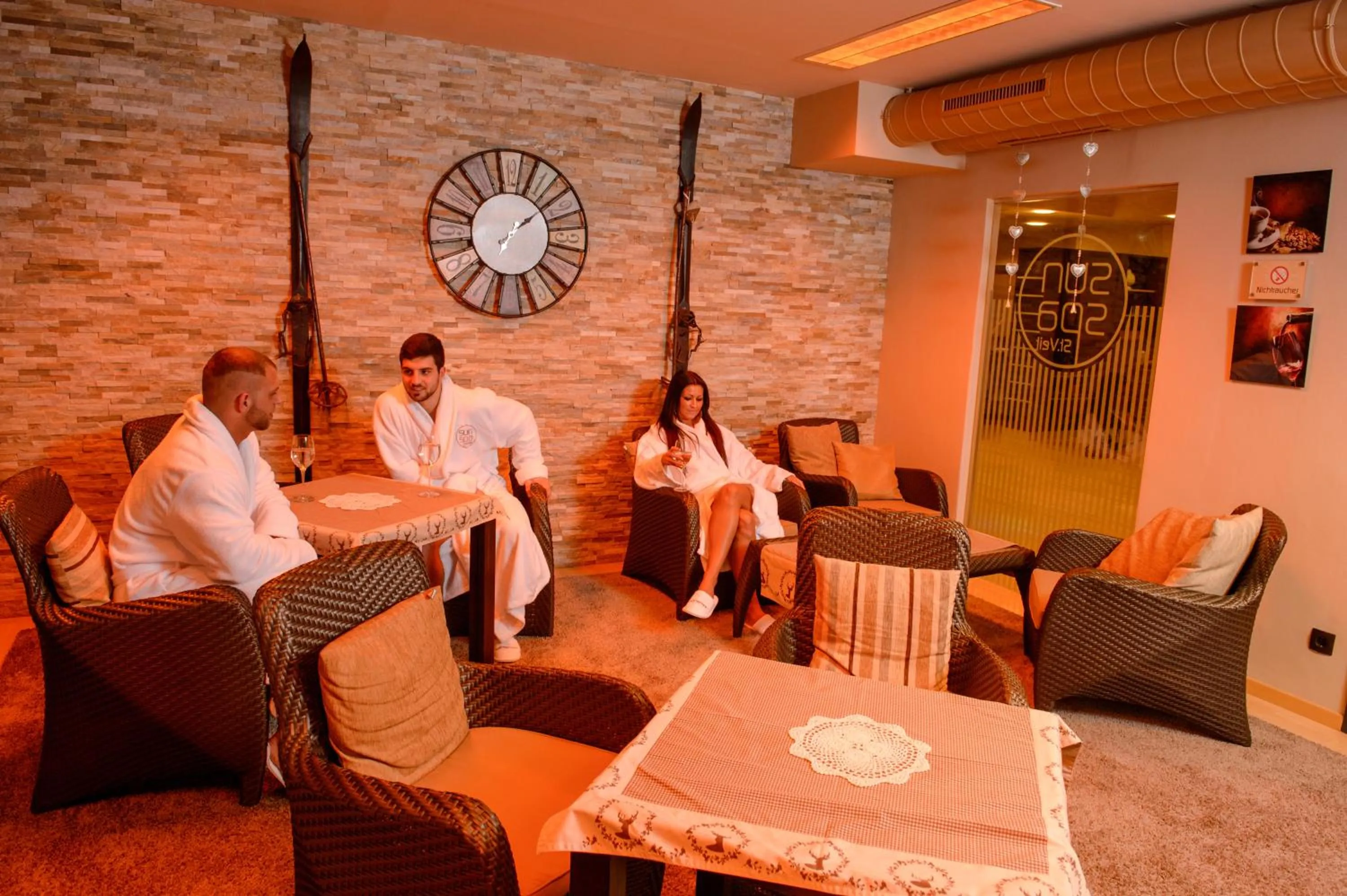 Sauna in Hotel Fuchspalast