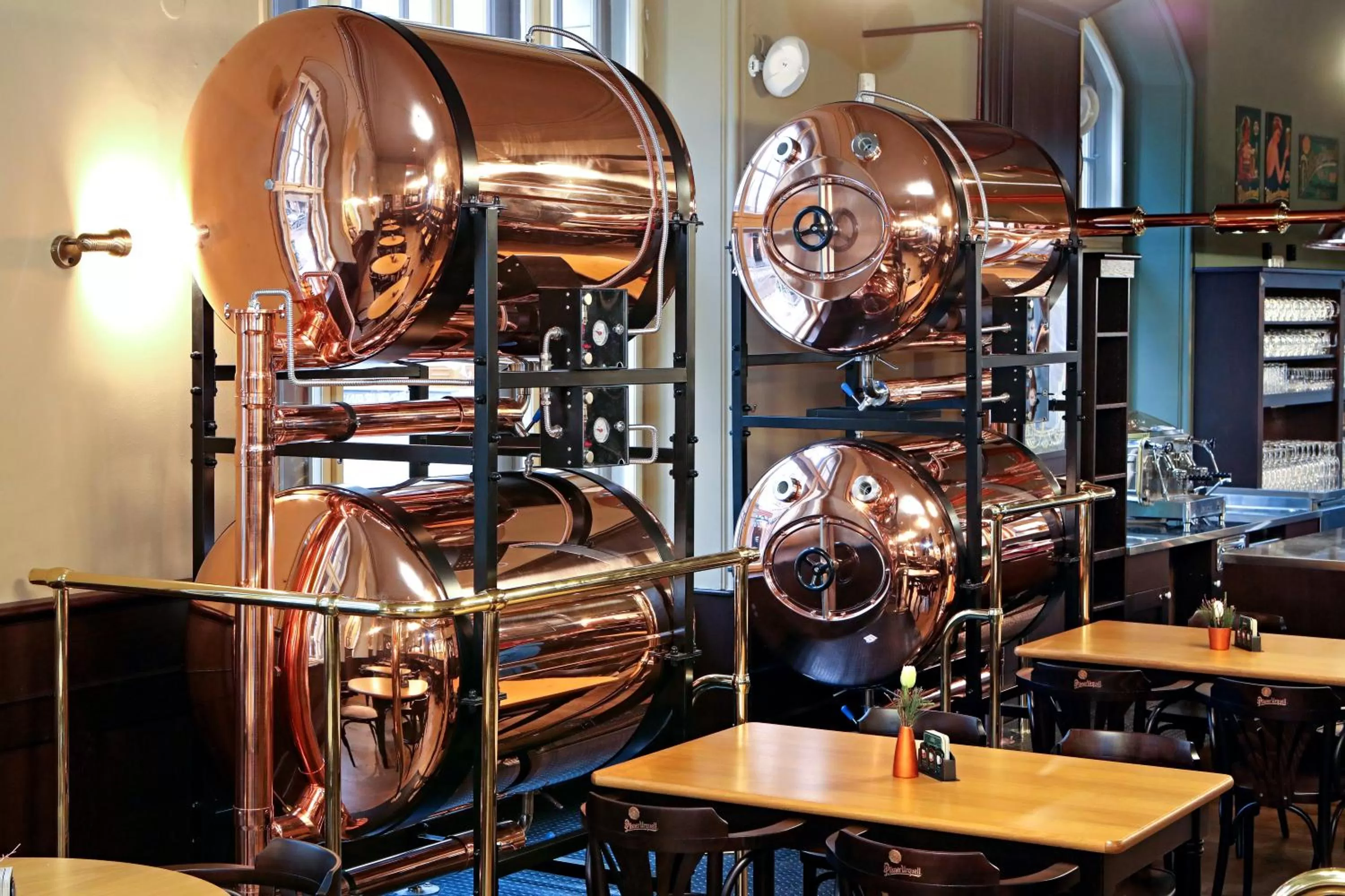 Restaurant/places to eat in Grandhotel Ambassador Národní Dům