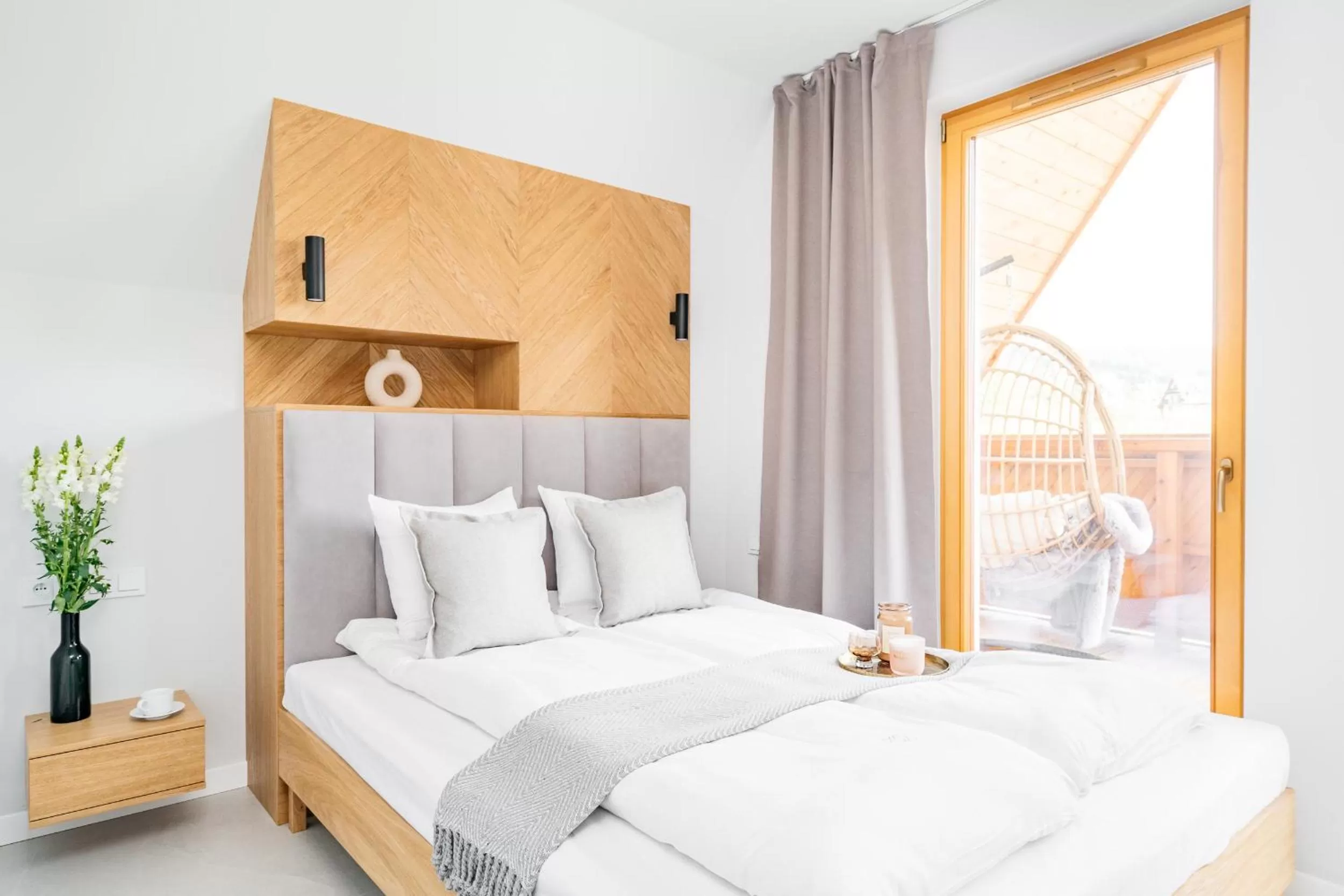 Bedroom, Bed in Polana Resort - LoftAffair Collection