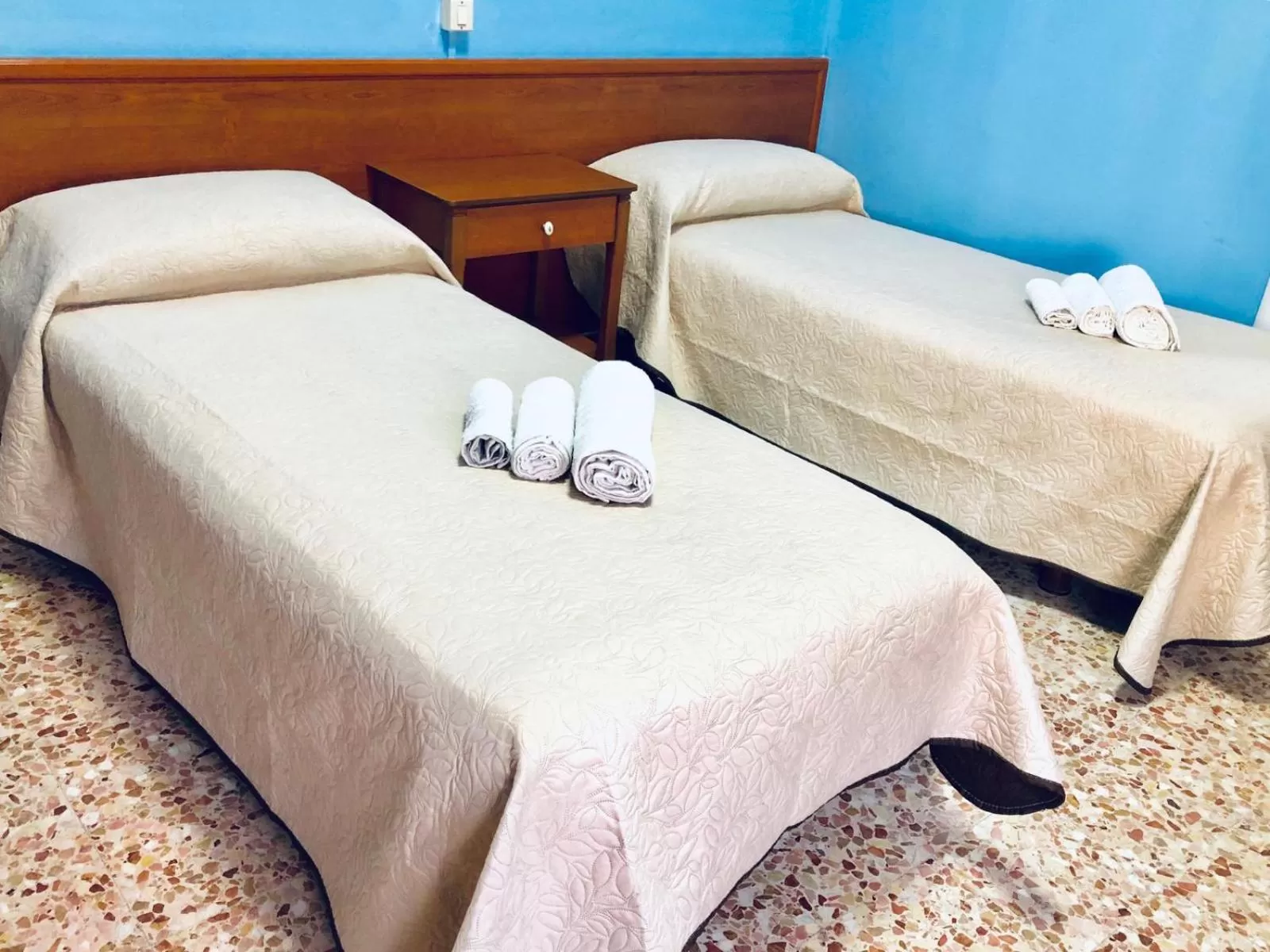 Bed in Hotel Primarosa