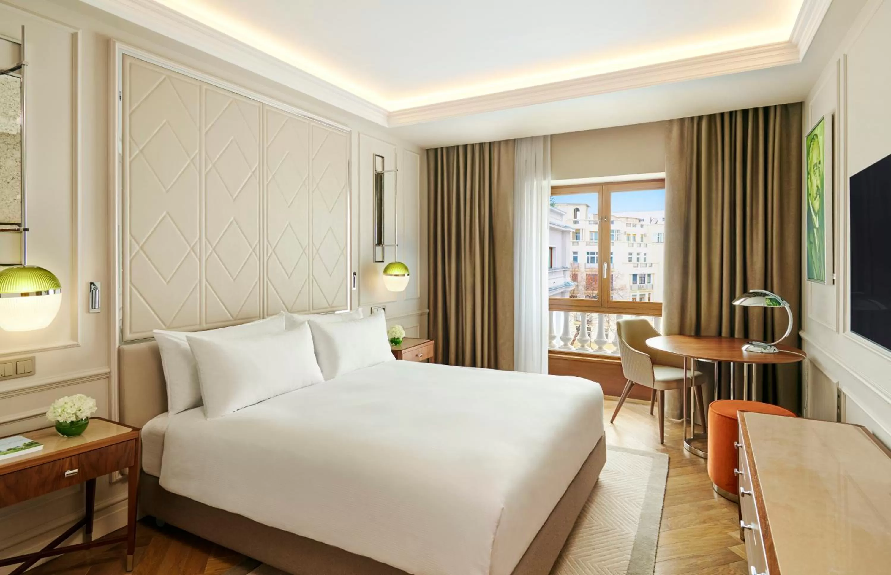 Bedroom, Bed in InterContinental Athenee Palace Bucharest by IHG