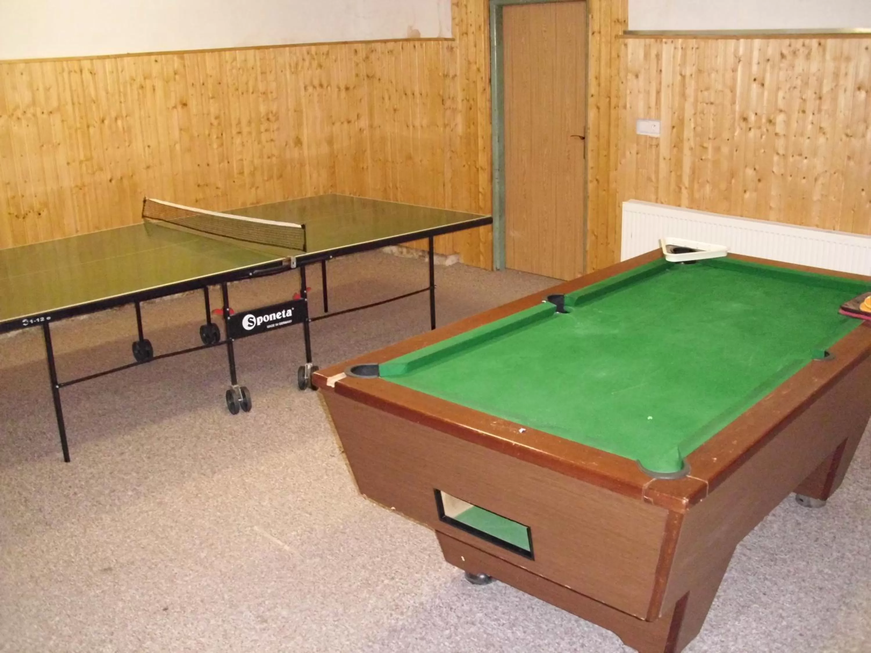 Table tennis in Hotel Gradl