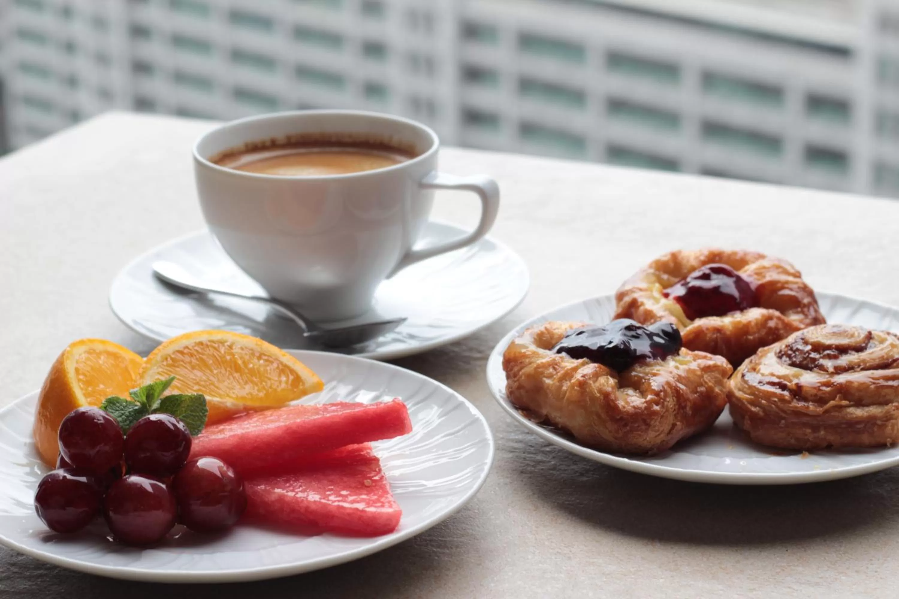 Breakfast in Discovery Suites Manila, Philippines