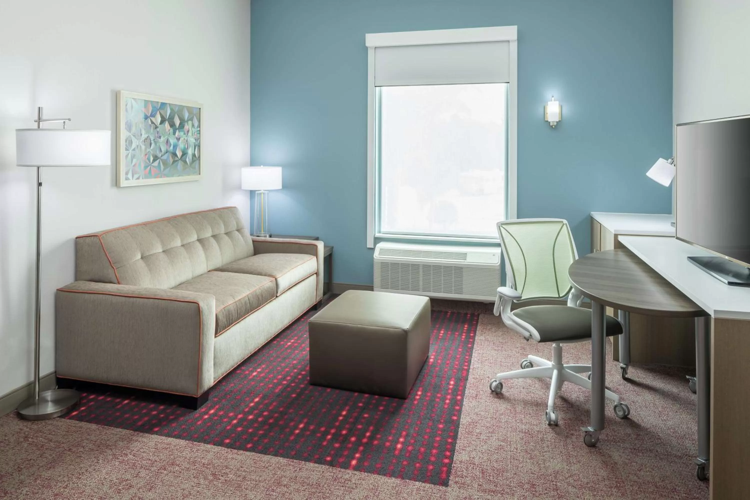 Bedroom in Home2 Suites By Hilton Orlando Airport