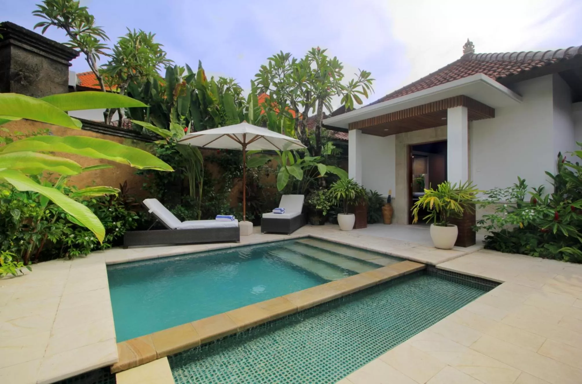 Garden in Sagara Villas and Suites Sanur by AHM
