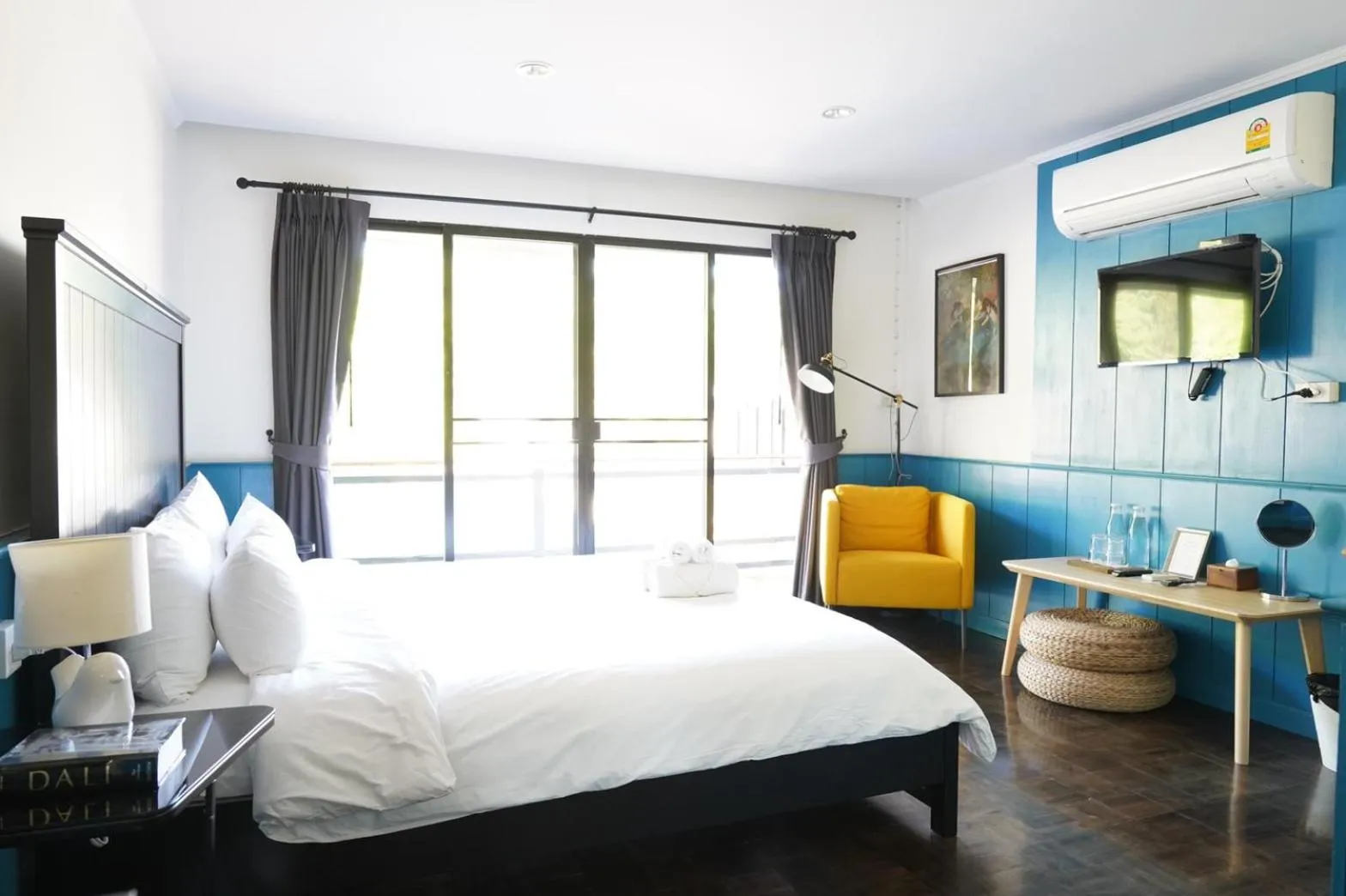 Bed in Villa Panalai