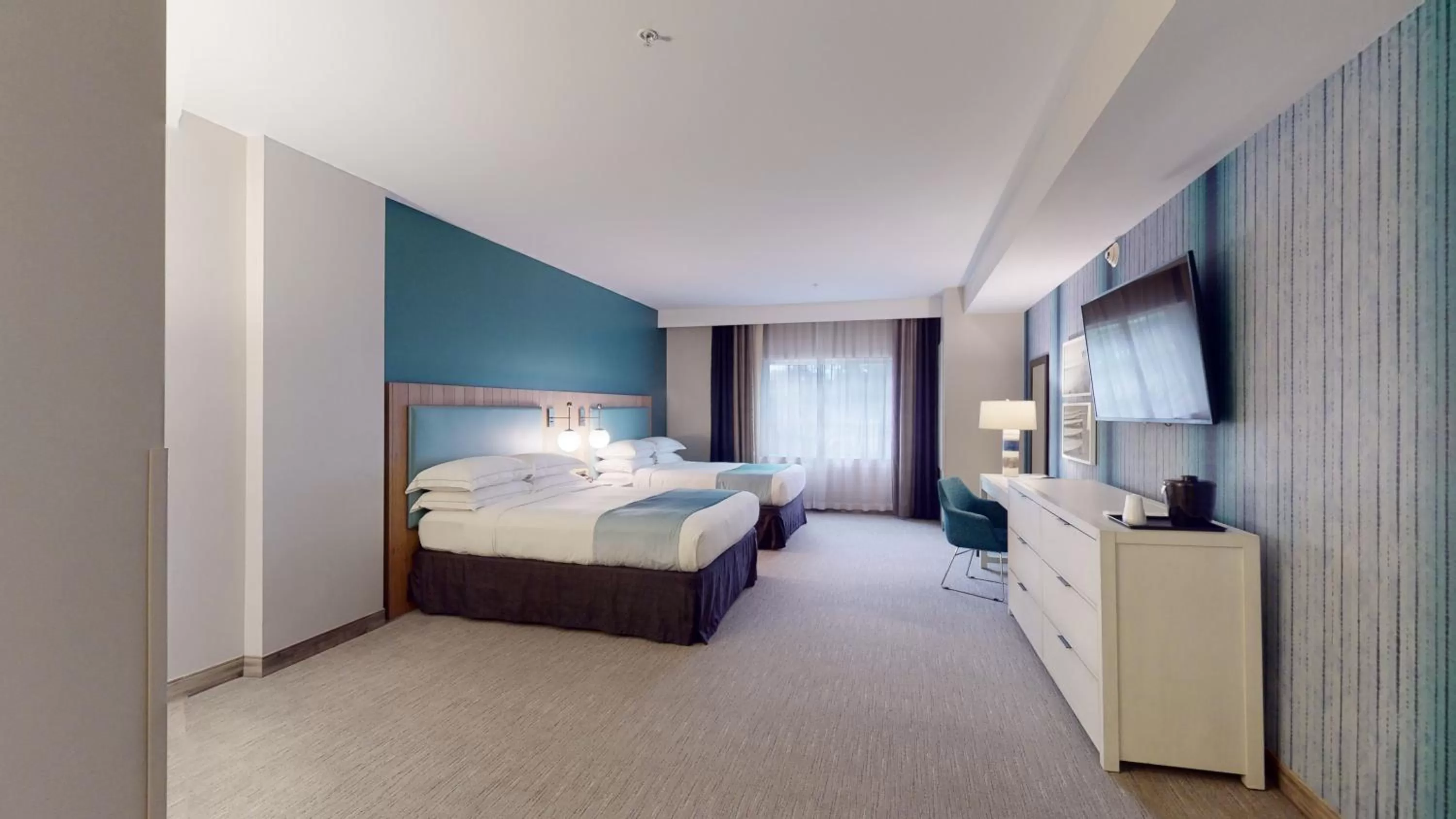 Bedroom, Bed in SunCoast Hotel Anaheim, Tapestry Collection by Hilton