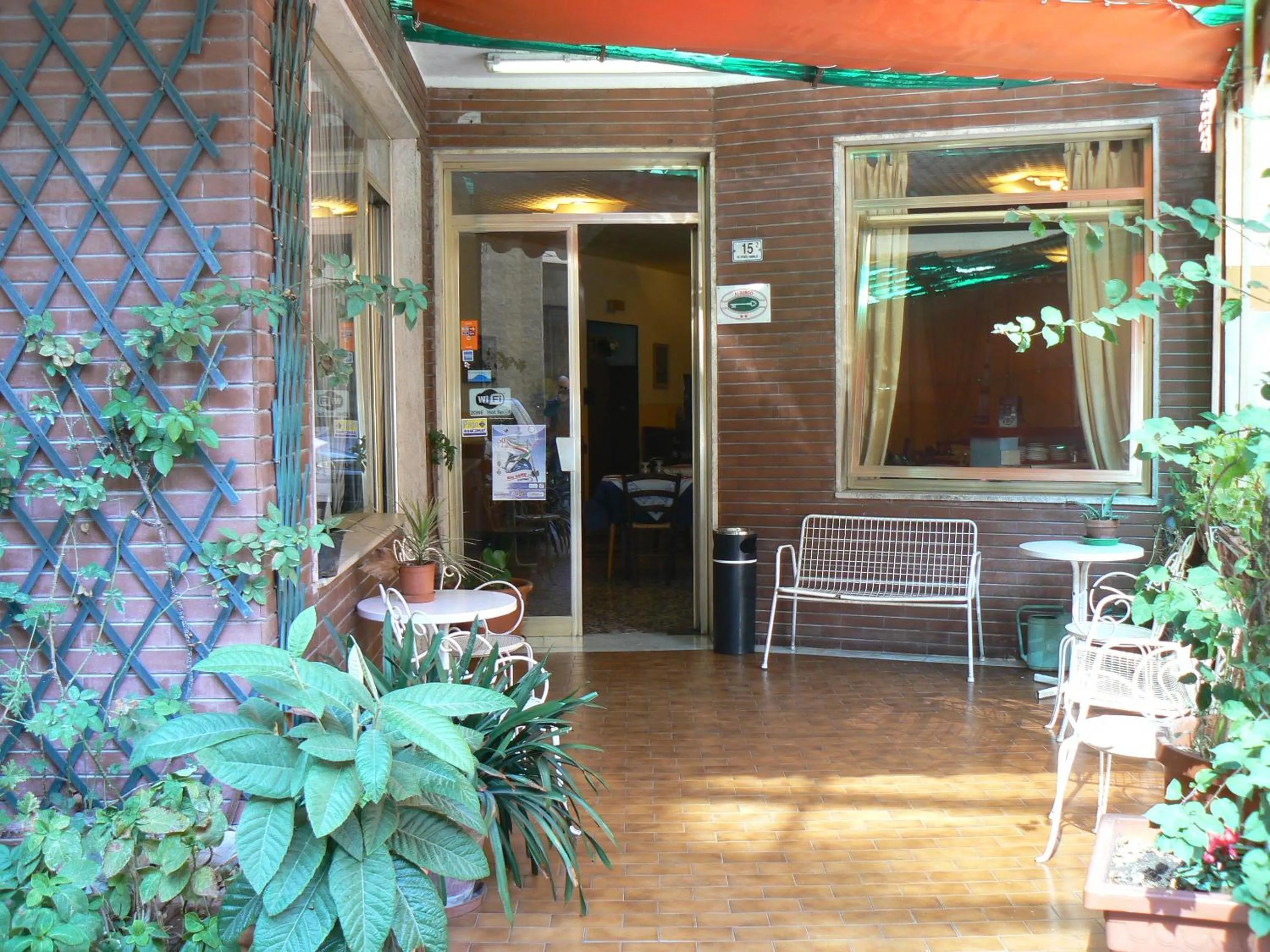 Facade/entrance in Albergo Nella