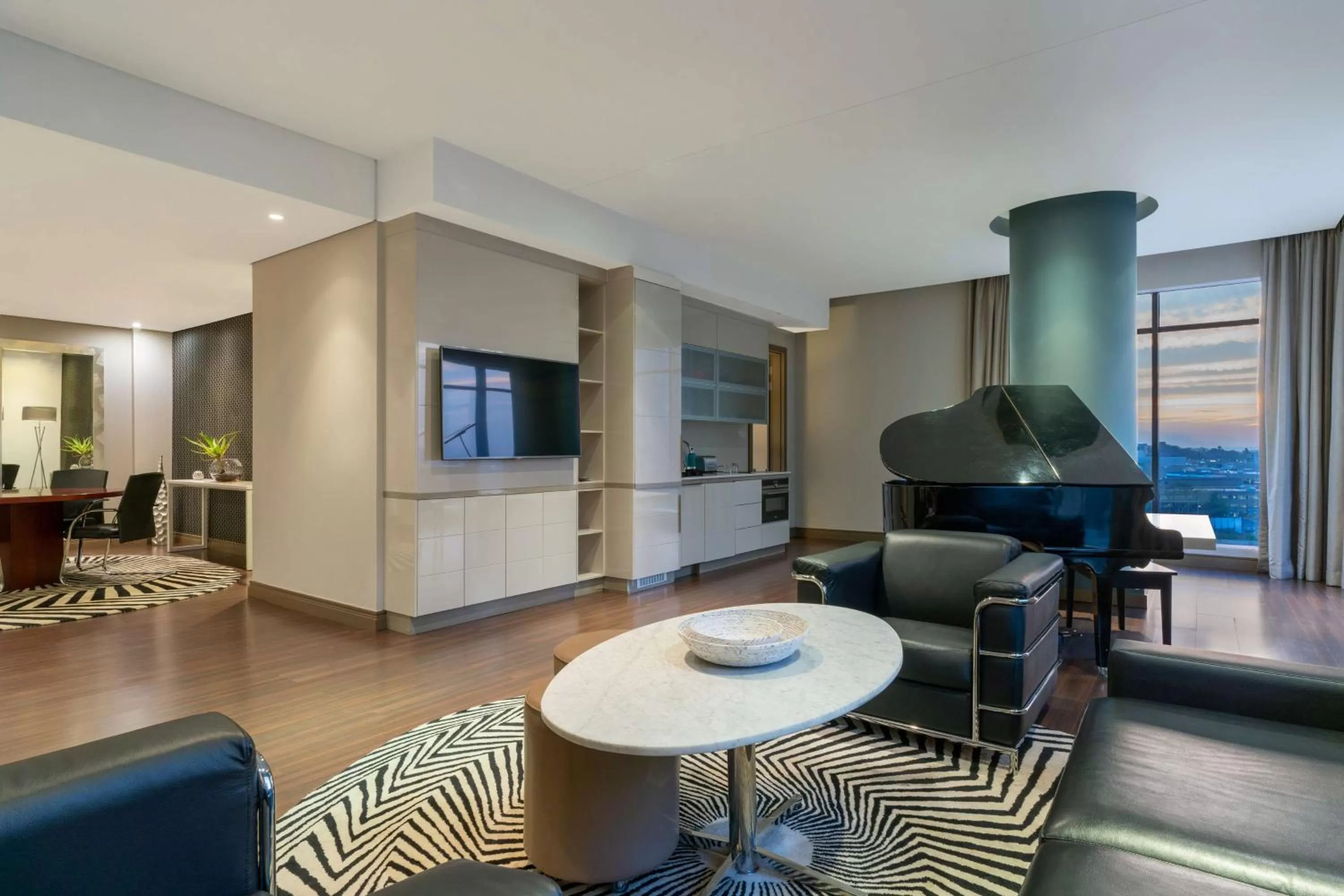 Photo of the whole room in Radisson Blu Gautrain Hotel, Sandton Johannesburg