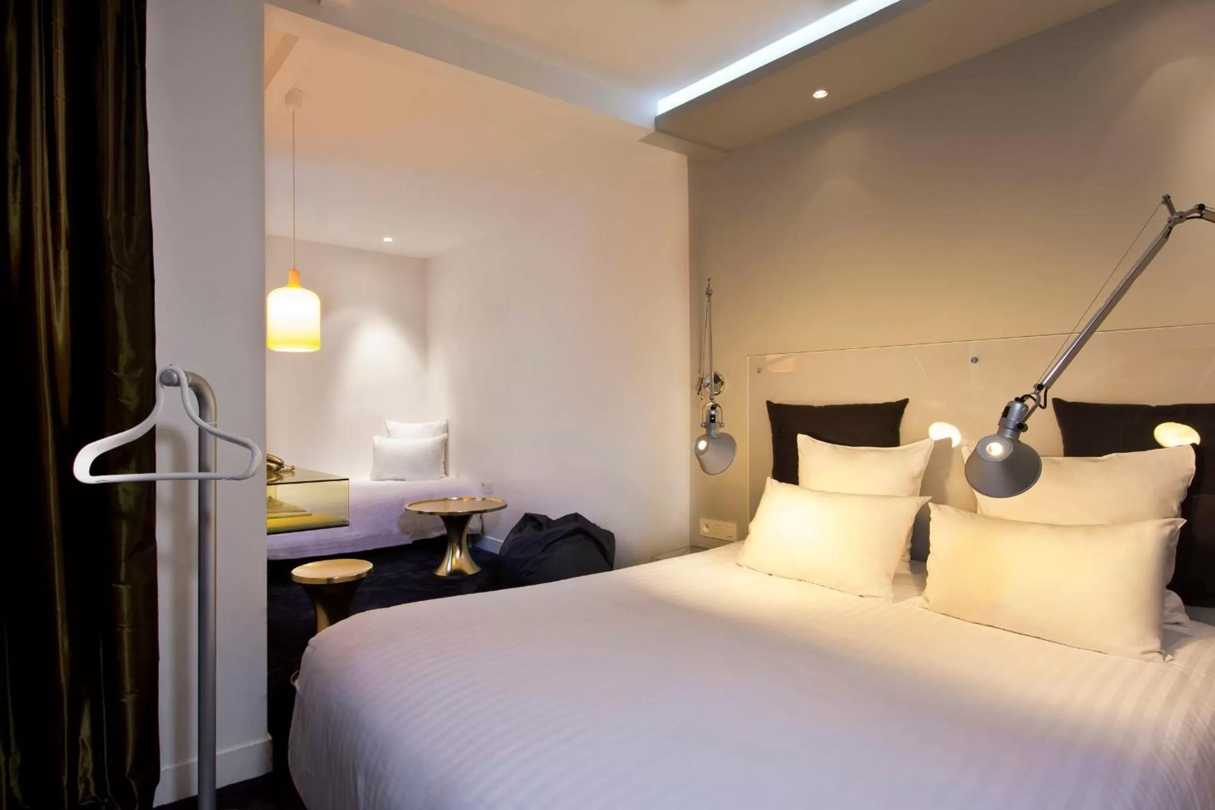 Bed in Color Design Hotel