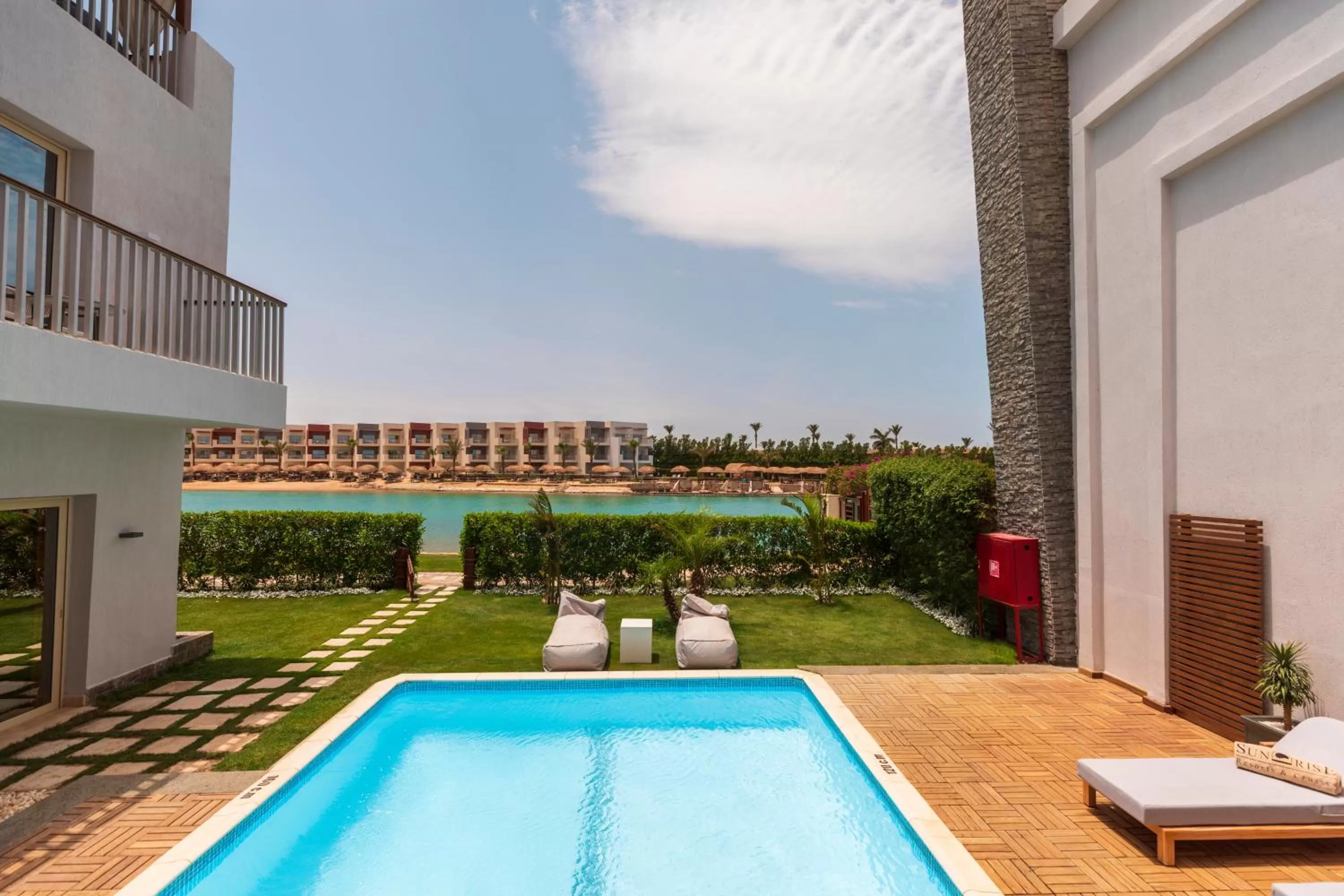 Sea view in Sunrise Crystal Bay Resort -Grand Select