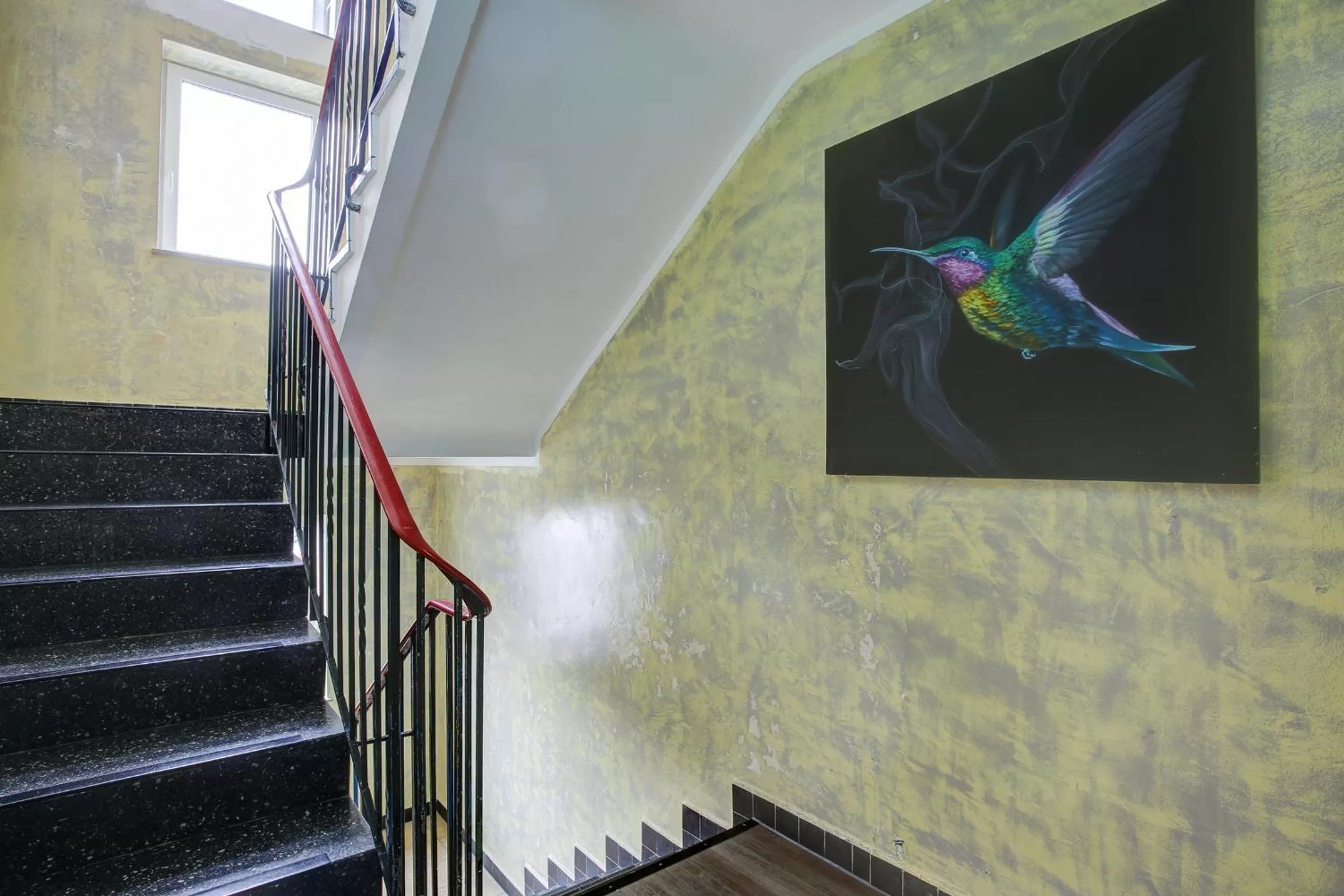 Decorative detail in Hotel West