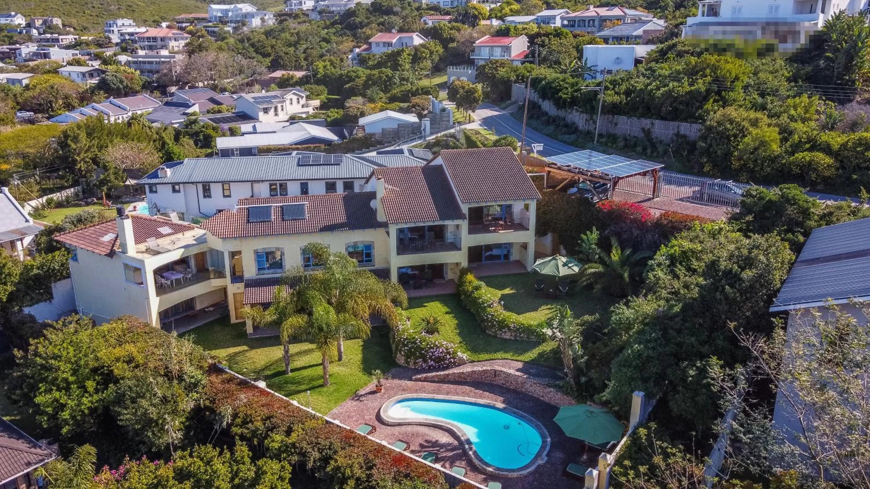 Property building in Gästehaus Pinkepank