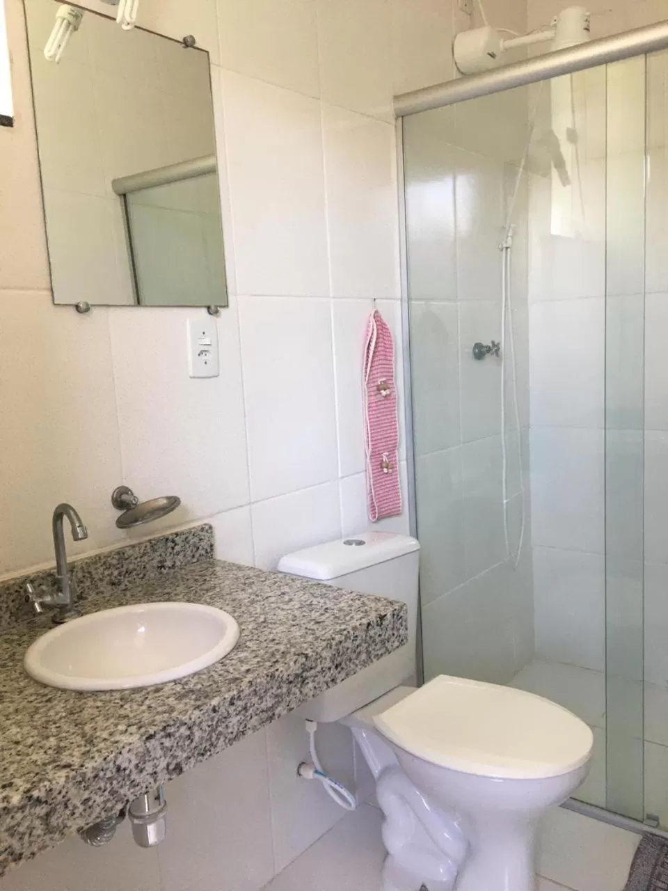 Bathroom in Pousada Recanto do Teimoso